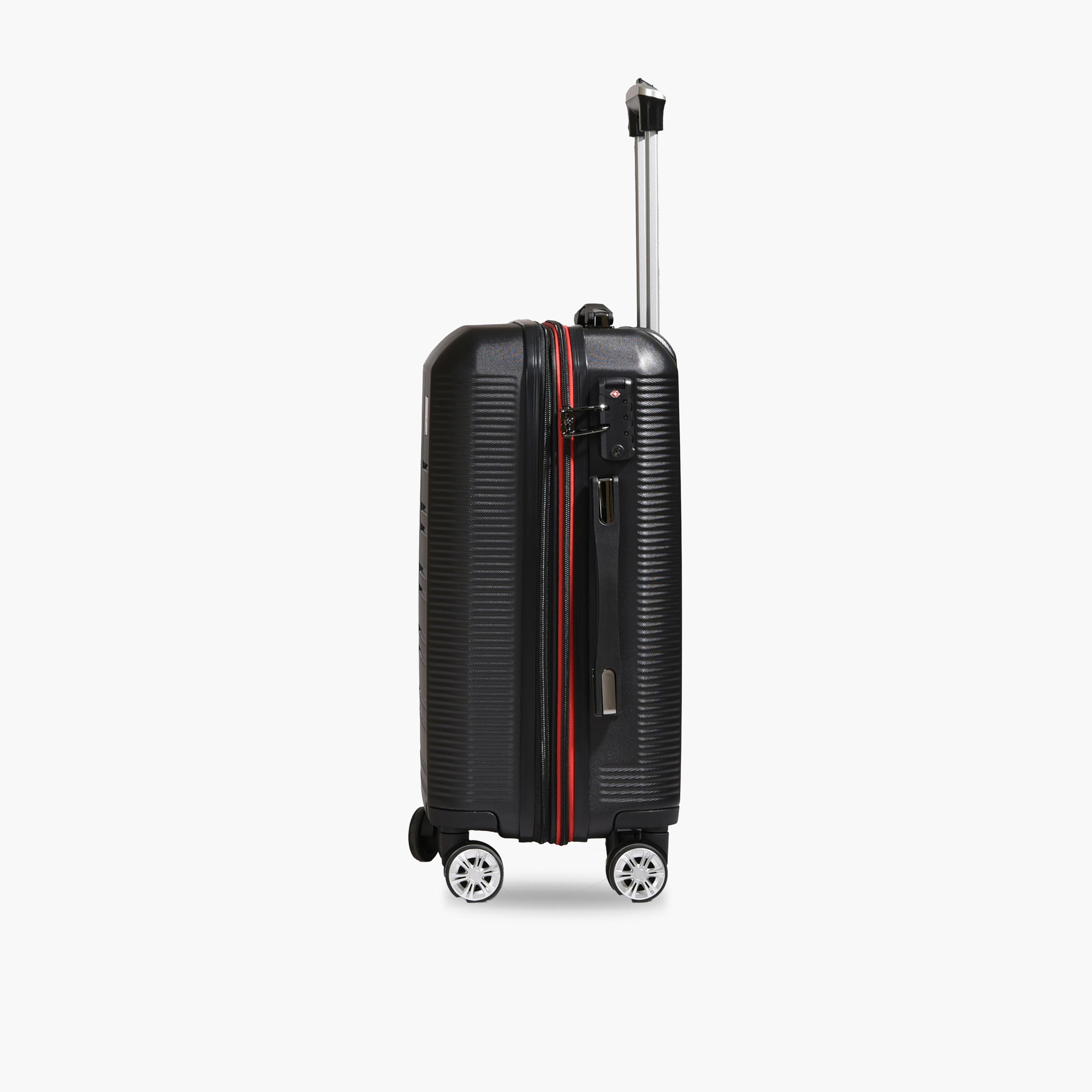 Track Set of 2 ABS Hard-Sided 4-Wheeler Spinner Trolley Bags with TSA Lock-travel-luggagesandbags-luggage-image-8