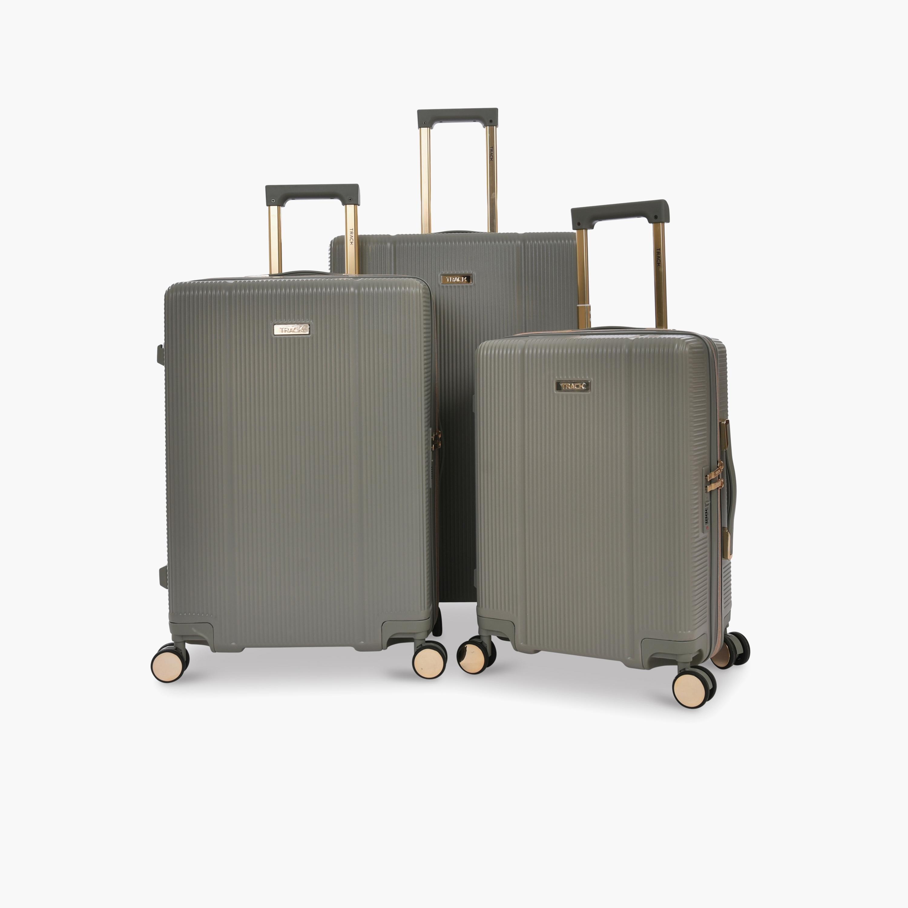 تراك - طقم شنط سفر 3 قطع جوانب ABS صلبة أربع عجلات دوارة قفل برقم سري-travel-luggagesandbags-luggage-image-1