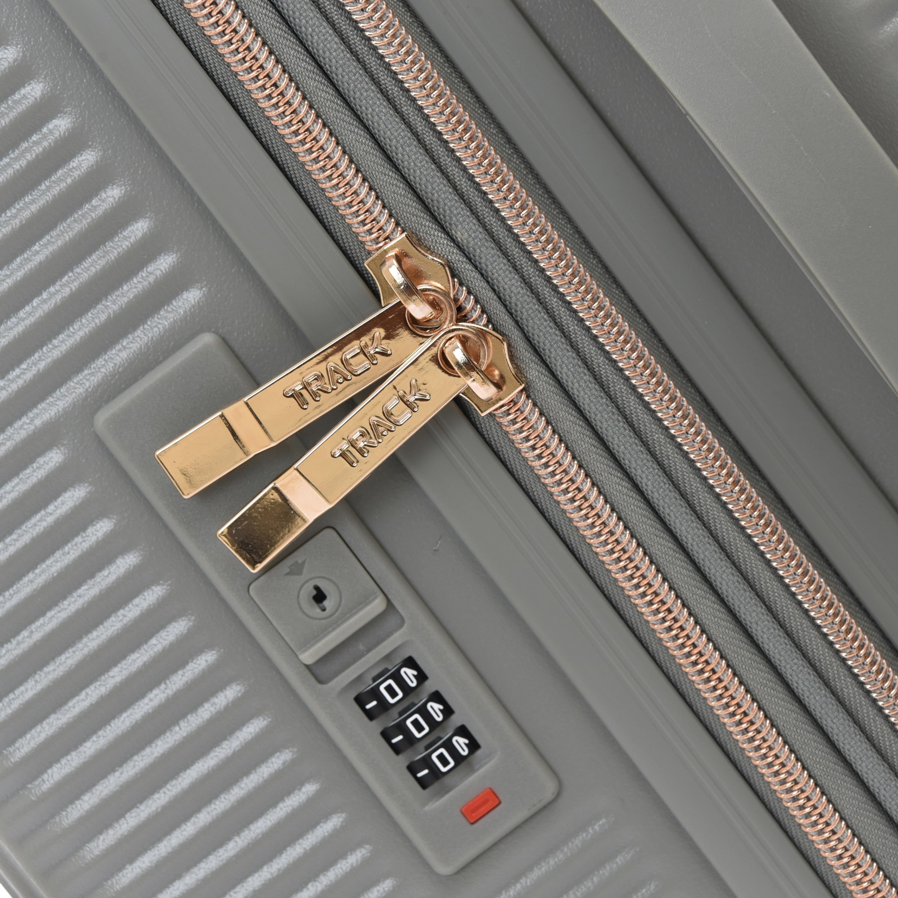 تراك - طقم شنط سفر 3 قطع جوانب ABS صلبة أربع عجلات دوارة قفل برقم سري-travel-luggagesandbags-luggage-image-8