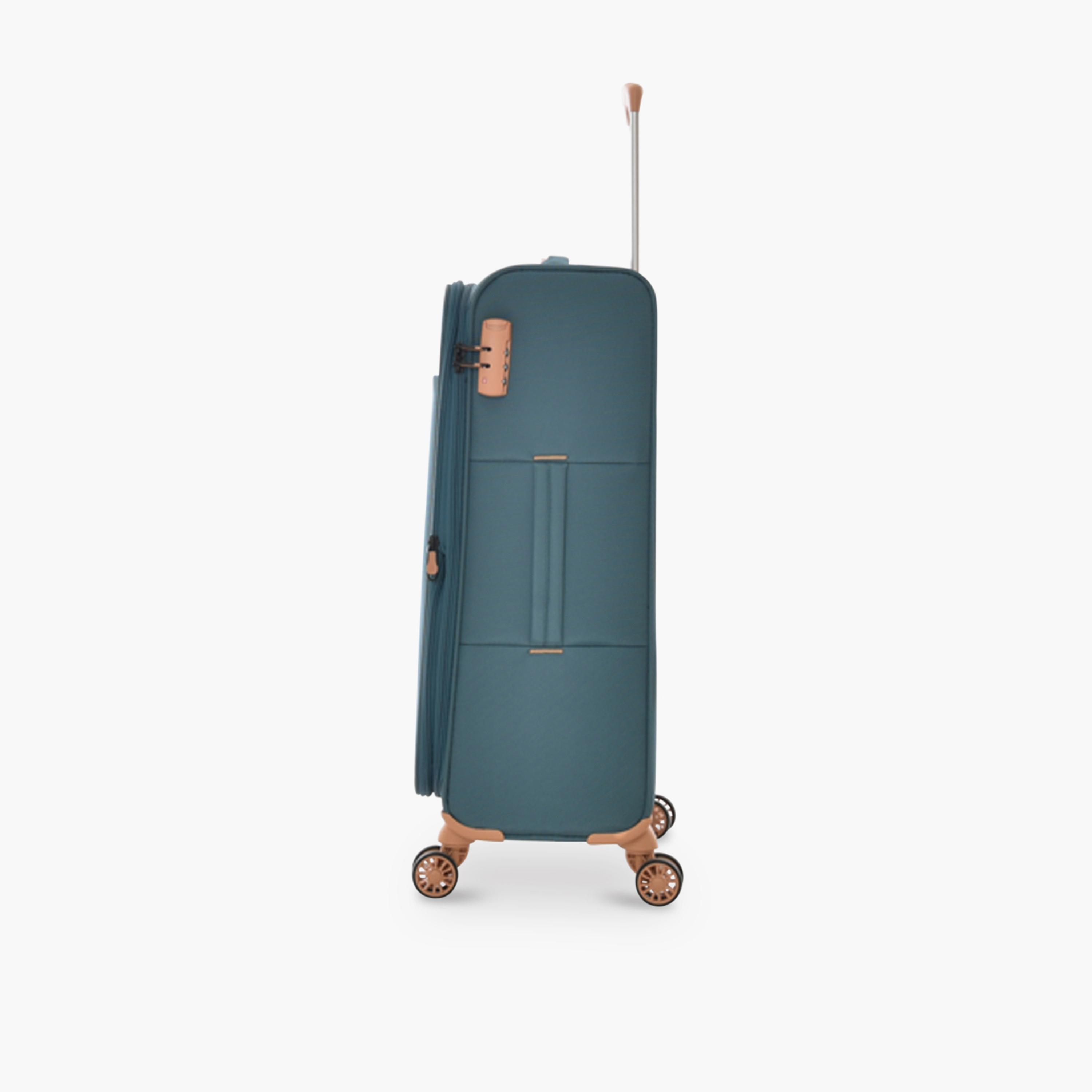 تراك - طقم شنط سفر 3 قطع قماشية أربع عجلات دوارة ذات جوانب ناعمة قفل برقم سري-travel-luggagesandbags-luggage-image-10