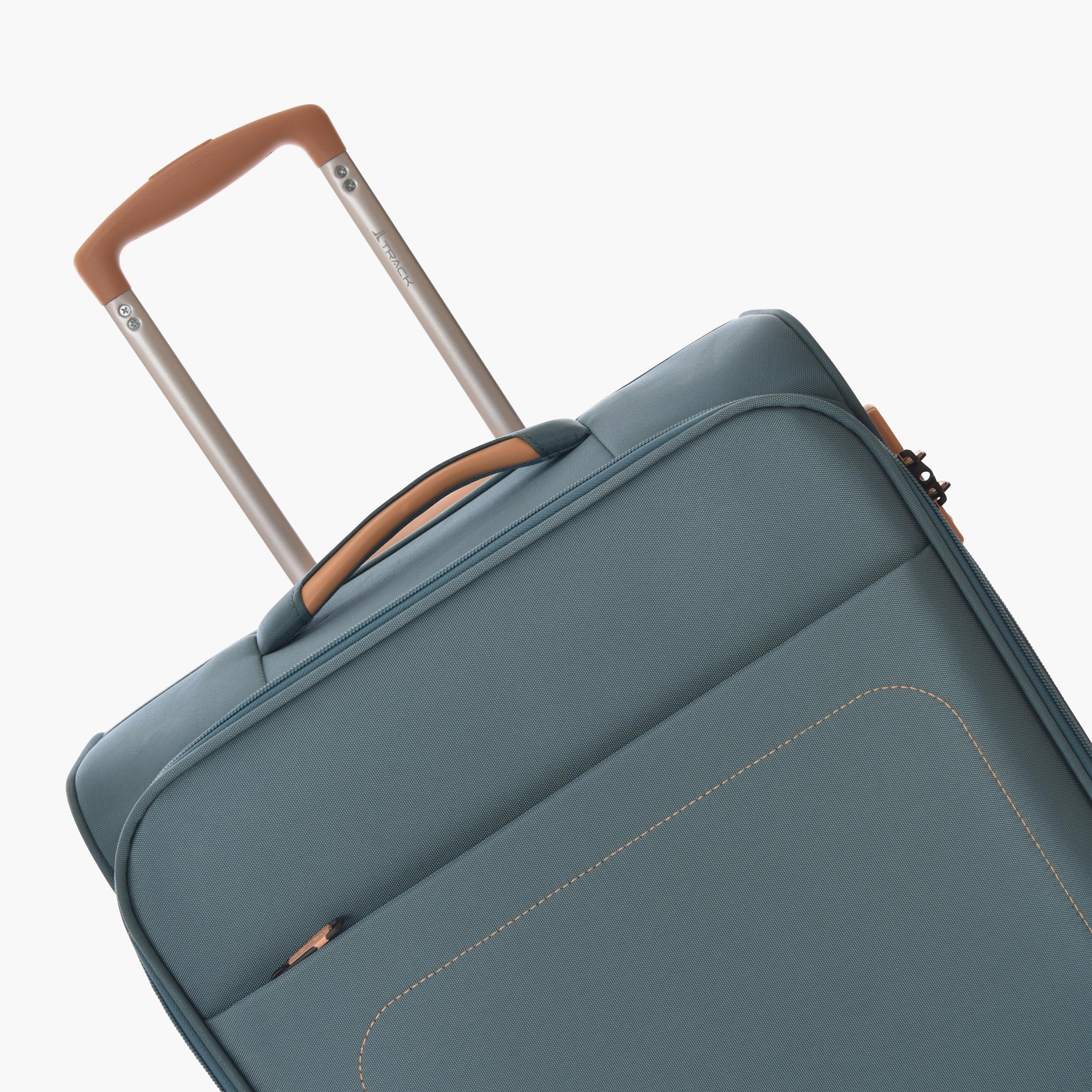تراك - طقم شنط سفر 3 قطع قماشية أربع عجلات دوارة ذات جوانب ناعمة قفل برقم سري-travel-luggagesandbags-luggage-image-9
