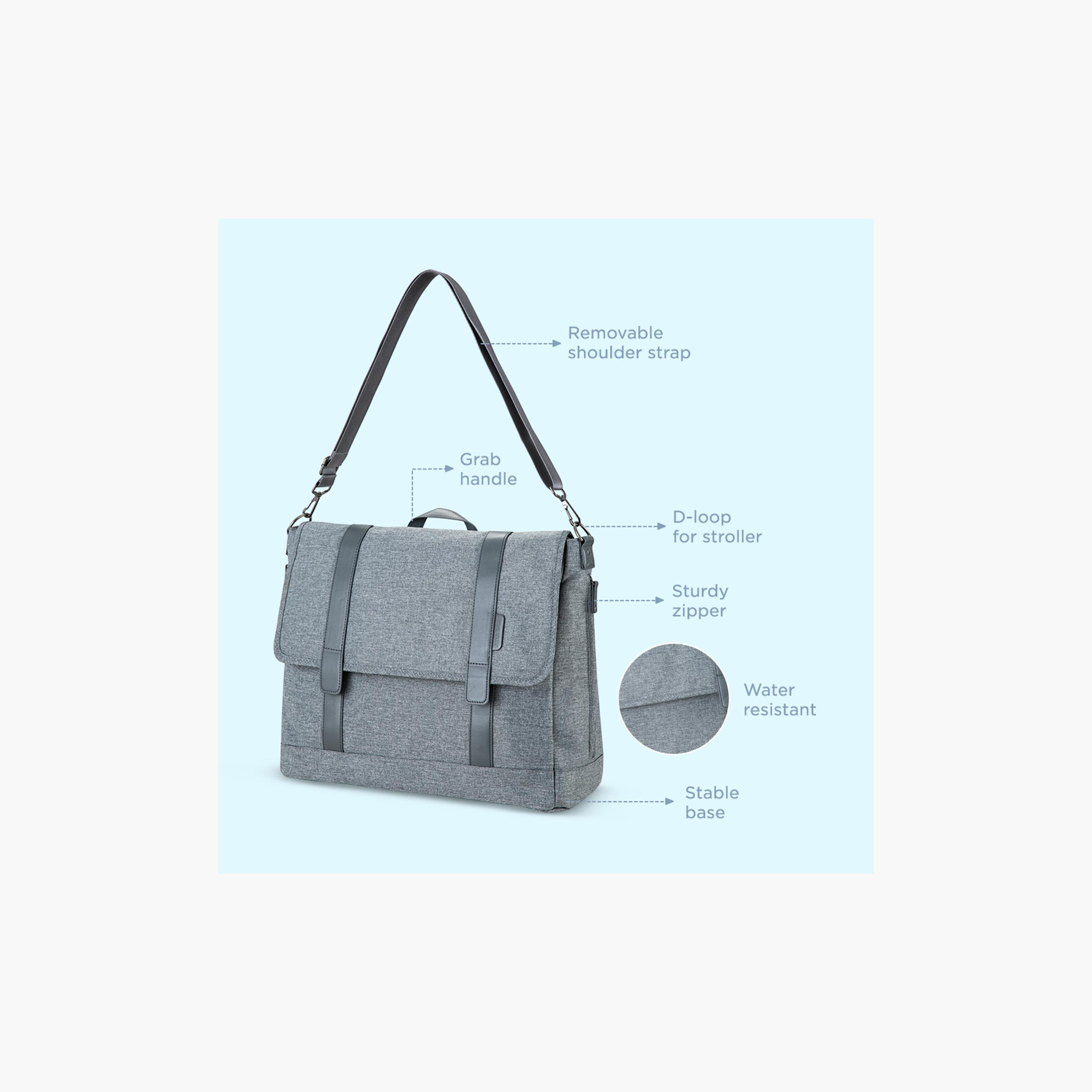 عربة أطفال ترافل لايت مع حقيبة حفاضات ومفرش تغيير من تكنم-baby-gear-strollersandprams-strollers-image-10