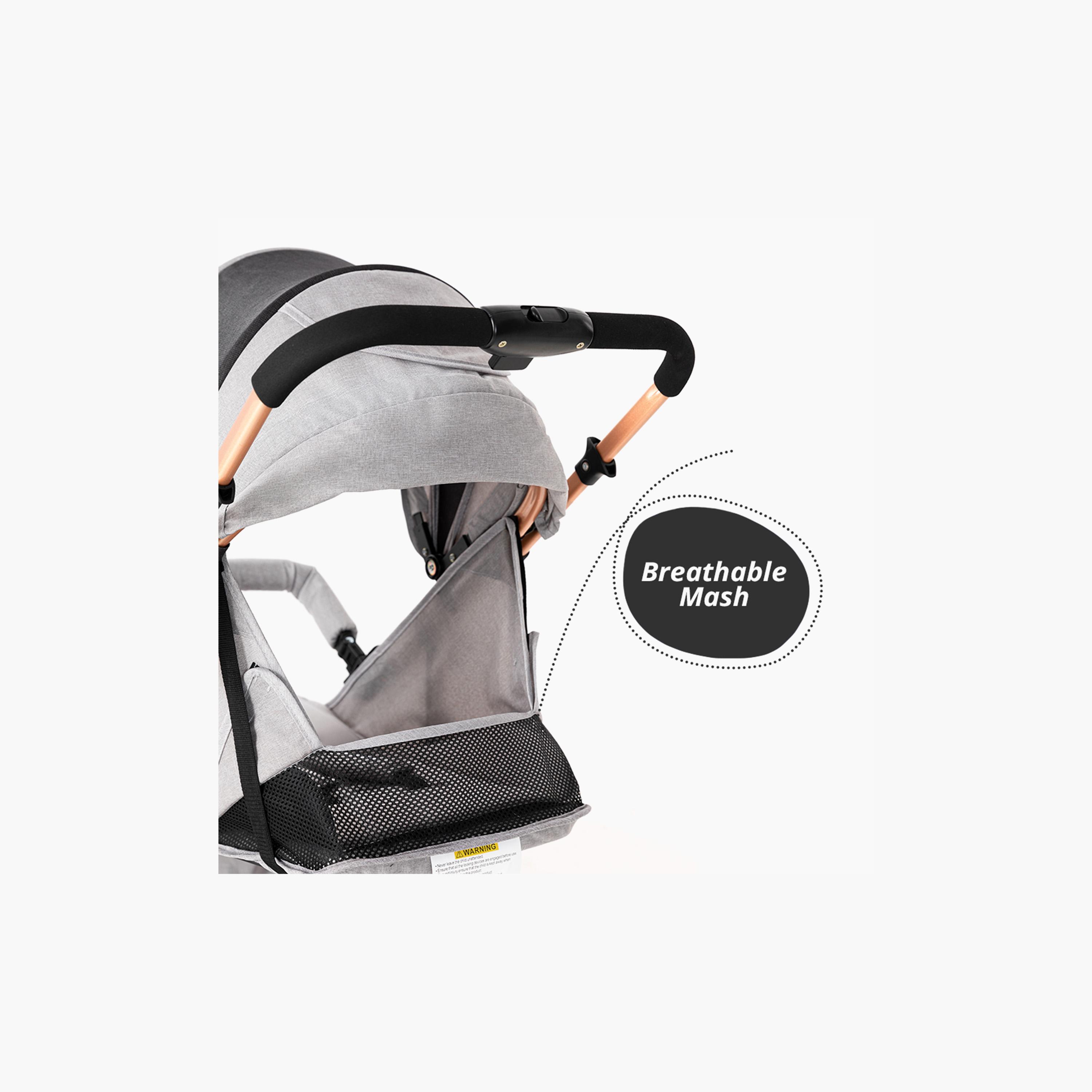 Teknum Reversible Trip Stroller with Diaper Bag-baby-gear-strollersandprams-strollers-image-2