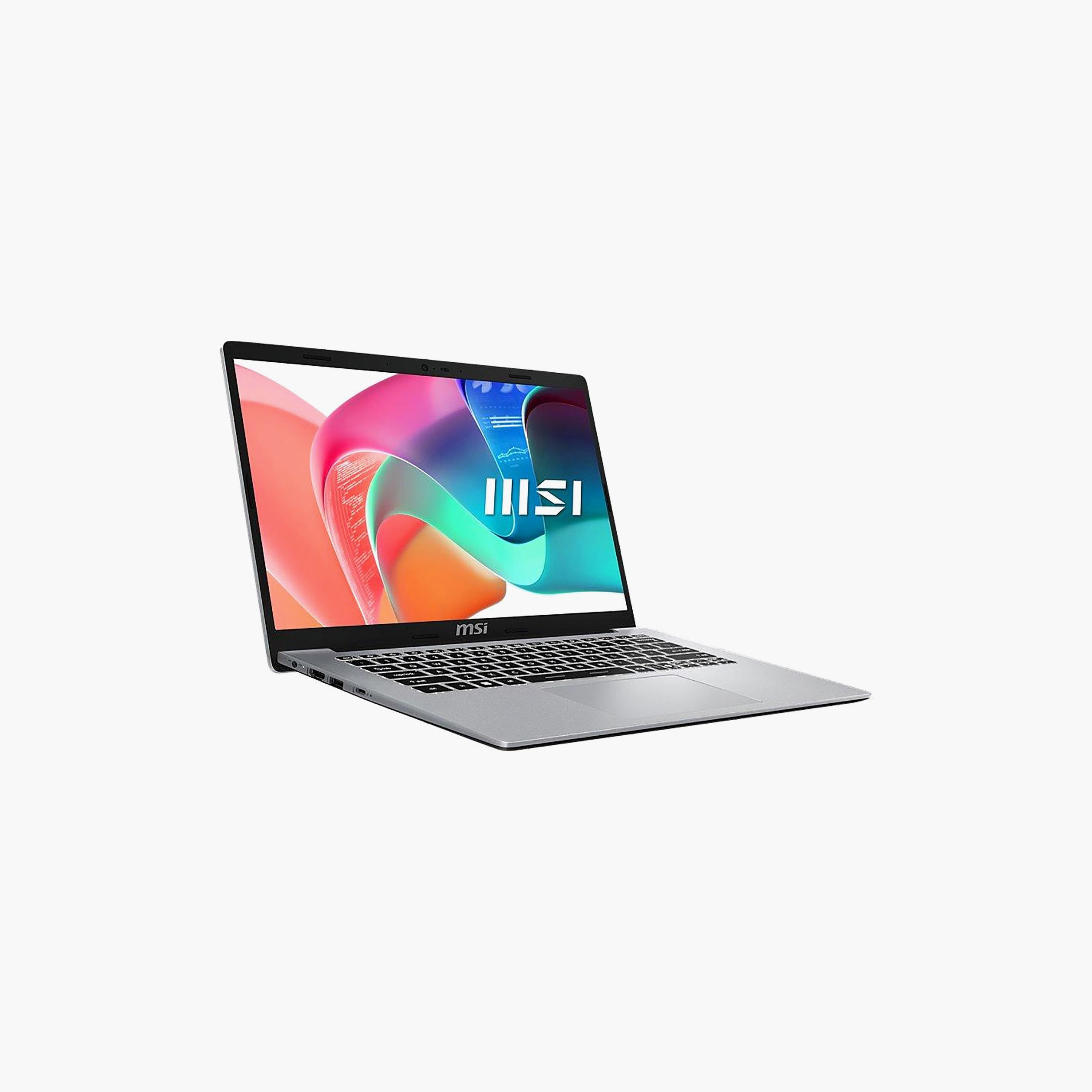 لاب توب مودرن 14 إنتل كور 5 120U رام 16GB سعة 512GB شاشة 14" FHD ويندوز 11 فضي من إم إس إي-electronics-laptops-image-3