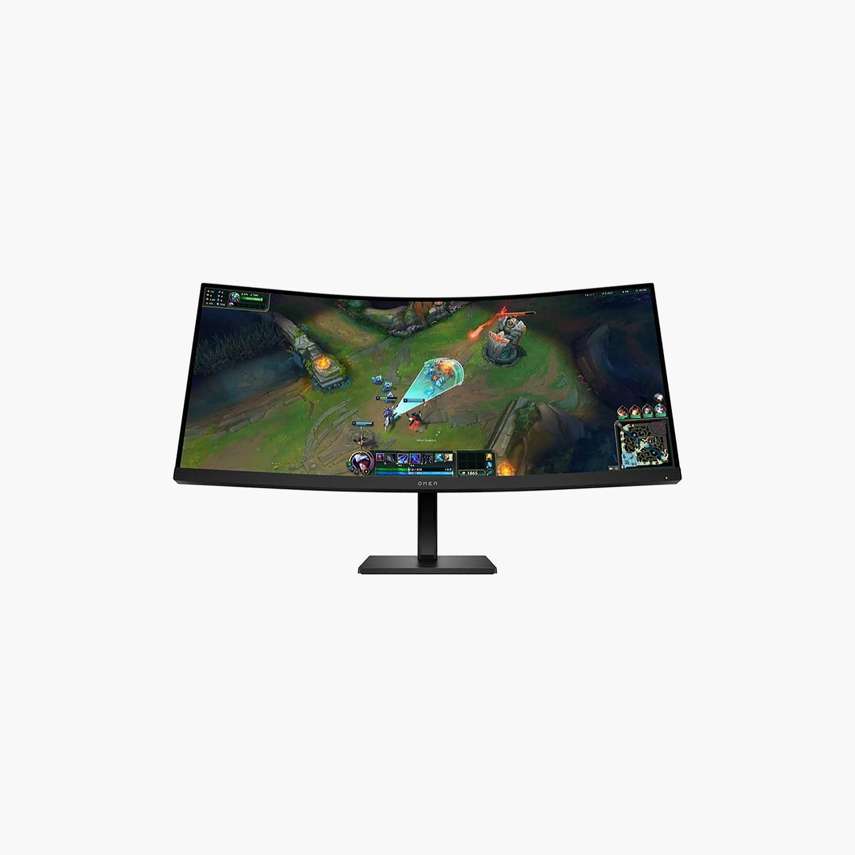 شاشة ألعاب أومن منحنية 34" G2 بدقة WQHD 3440x1440 وتردد 180Hz واستجابة 1ms من اتش بي-PROMO_EMAX_AE_ENBD_131026-image-1