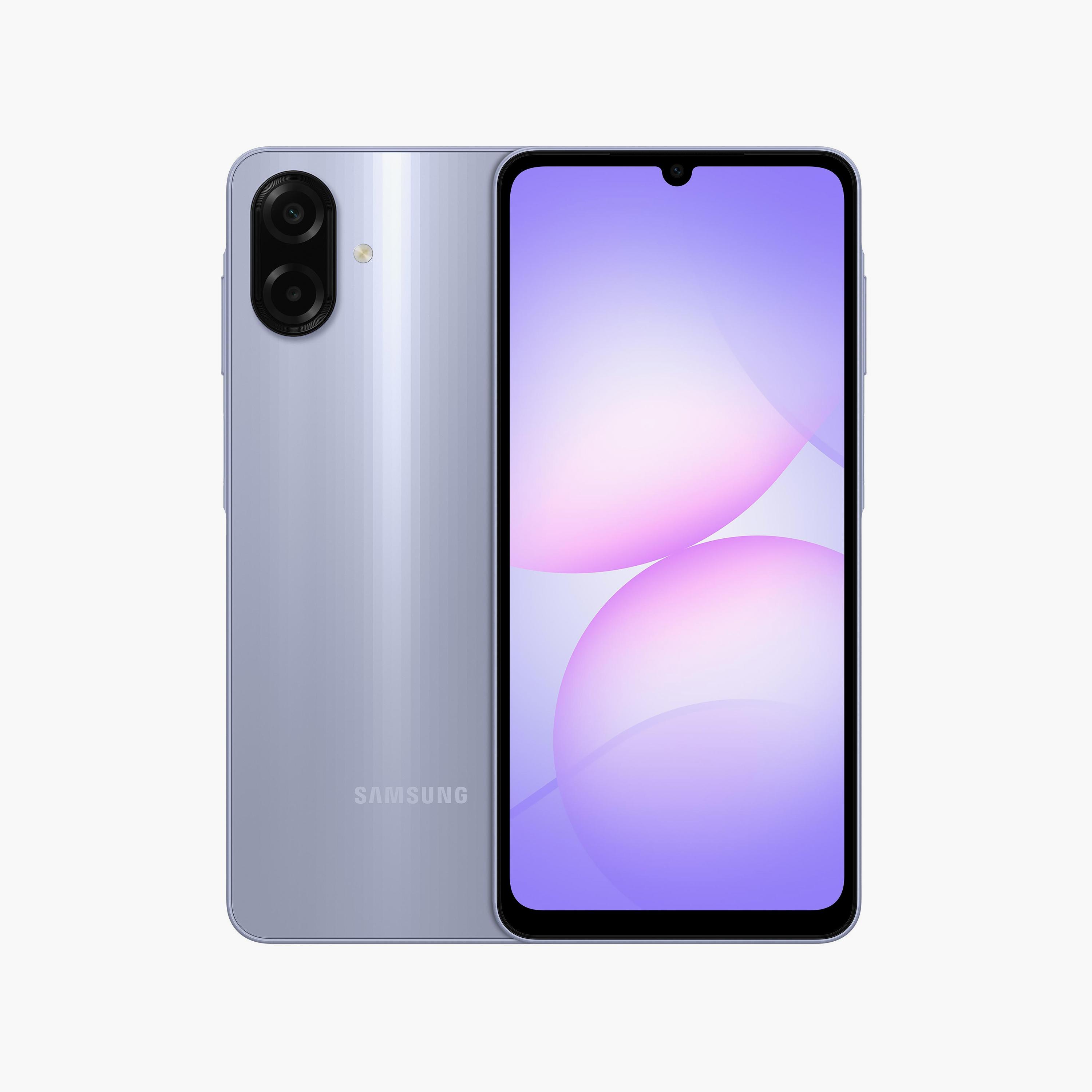هاتف A07s LTE بنفسجي فاتح رام 4GB سعة 64GB شاشة 6.7" معالج ميديا تيك (إصدار الإمارات) سامسونج-PROMO_EMAX_AE_ADIB_240926-image-1