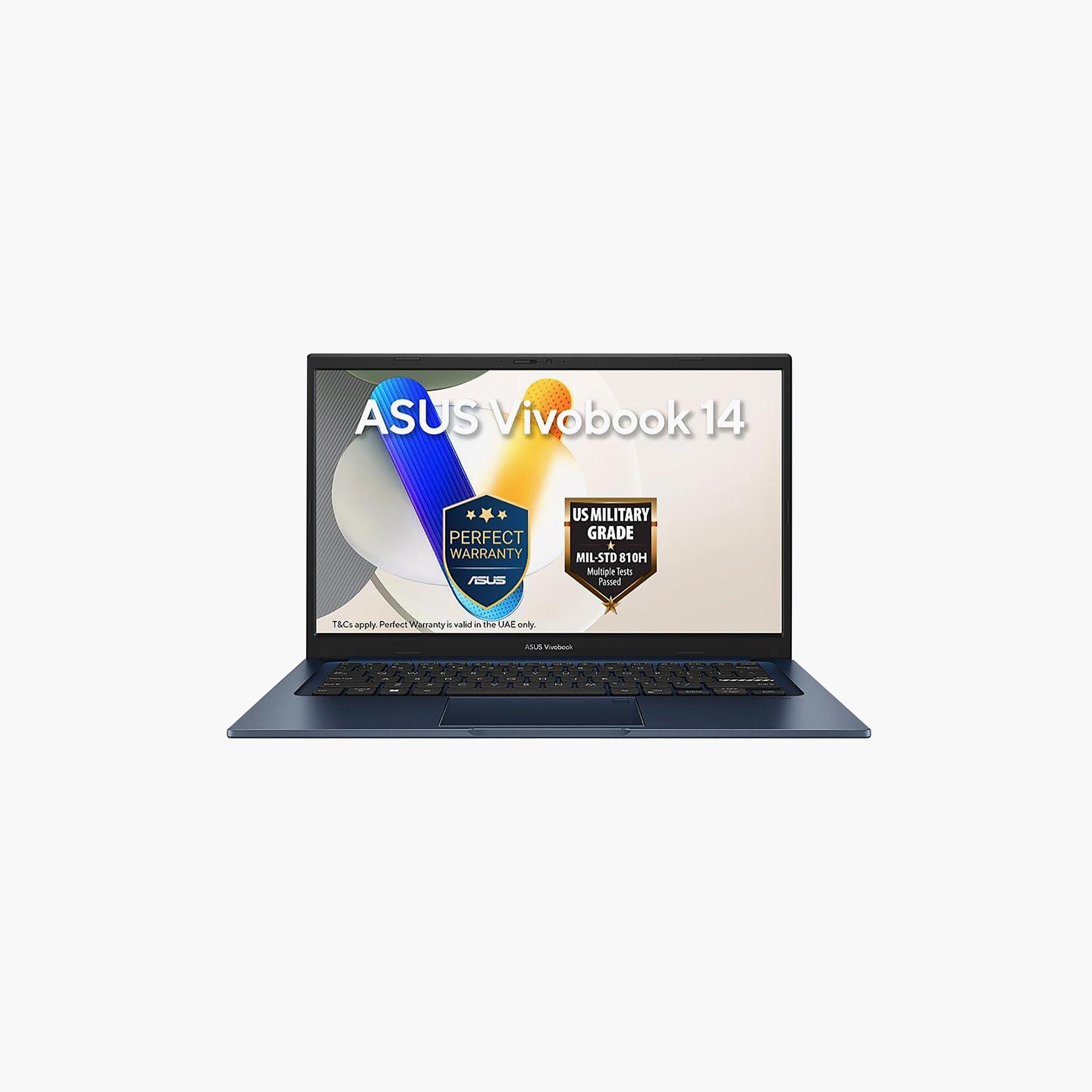 لاب توب فيفوبوك 14 كور 5 رام 8GB DDR4 سعة 512GB شاشة 14.0" ويندوز 11 أزرق هادئ من أسوس-electronics-laptops-image-1