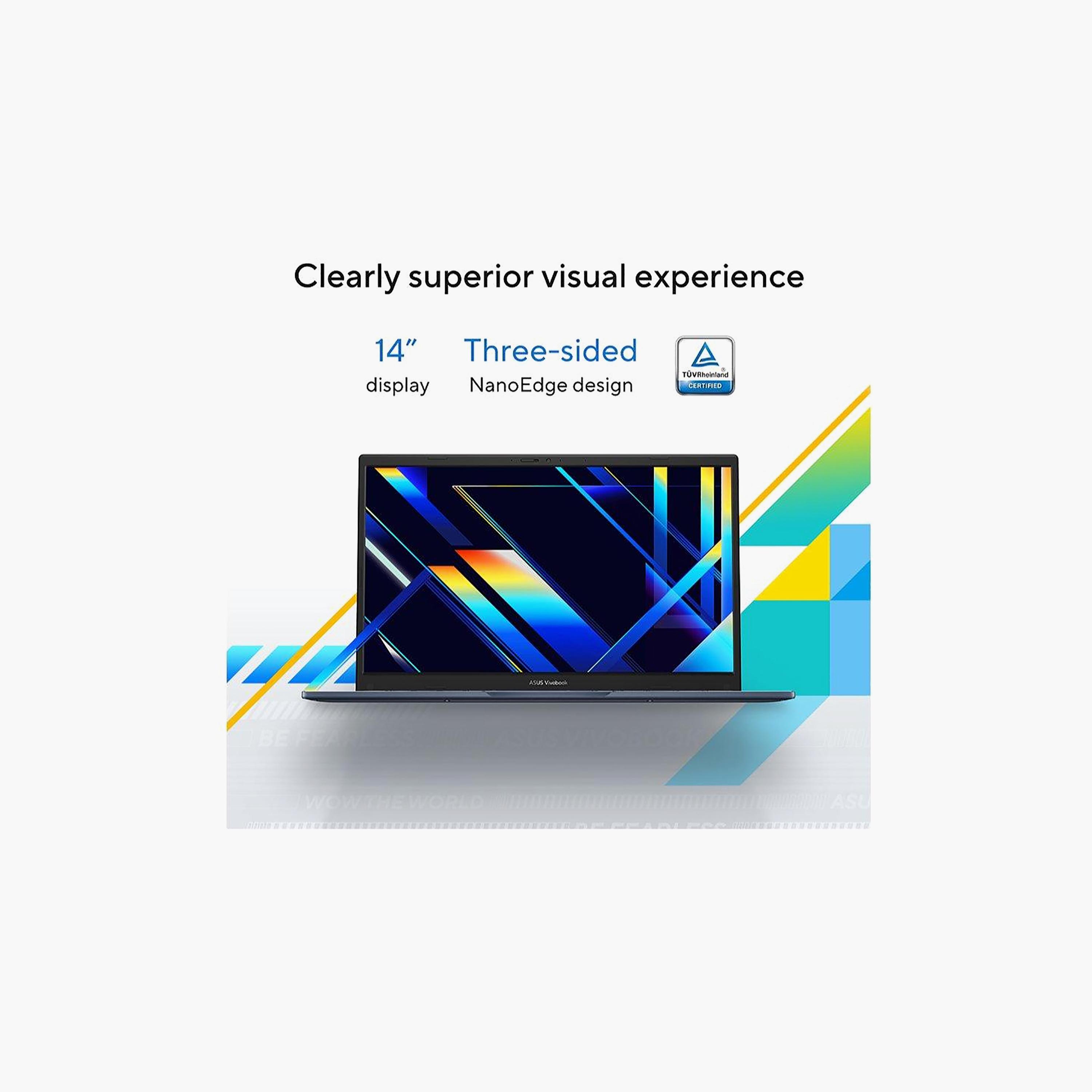 لاب توب فيفوبوك 14 كور 5 رام 8GB DDR4 سعة 512GB شاشة 14.0" ويندوز 11 أزرق هادئ من أسوس-electronics-laptops-image-6
