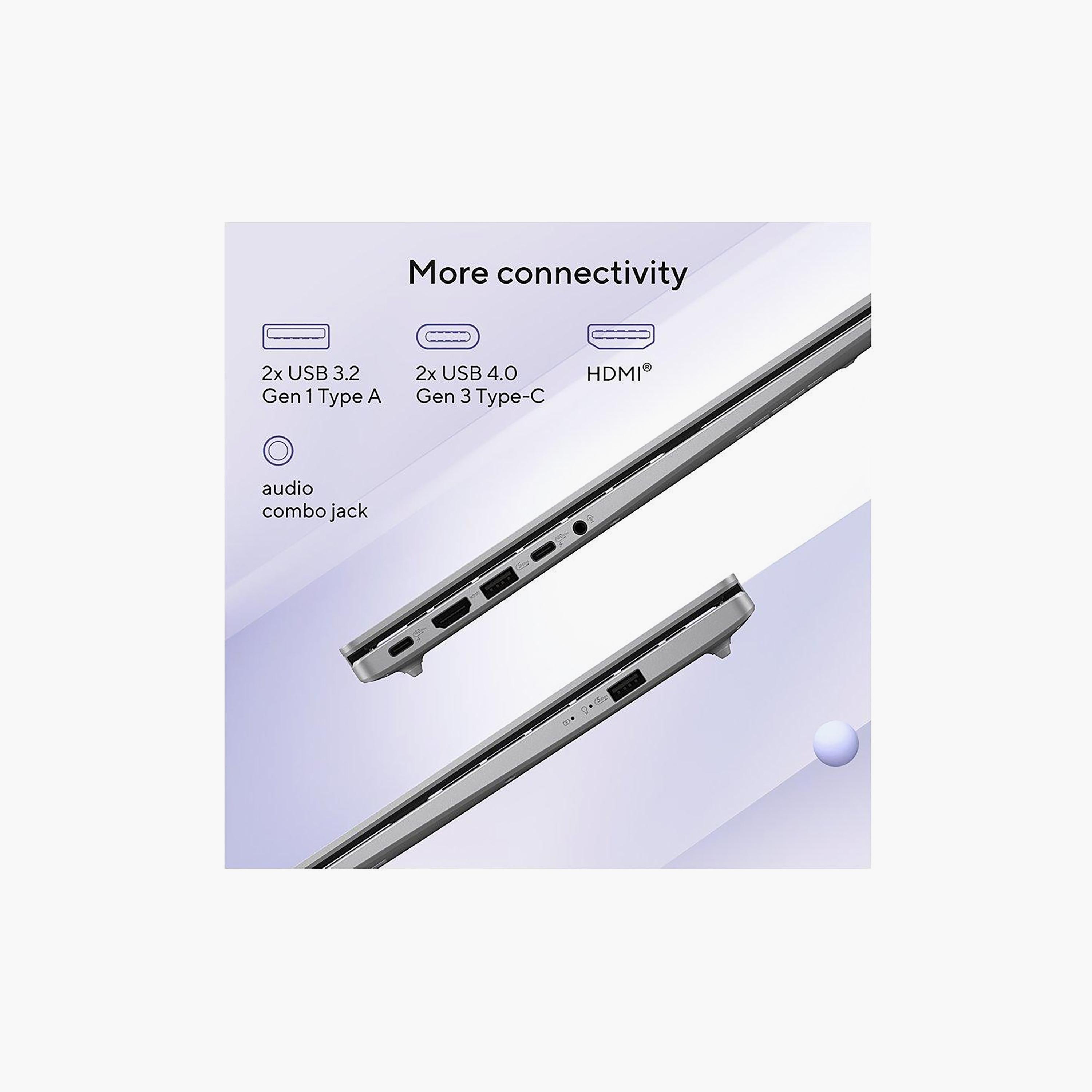 لاب توب فيفوبوك 14 سناب دراجون X رام 16GB سعة 512GB شاشة 14" ويندوز 11 ذهبي من أسوس-electronics-laptops-image-6