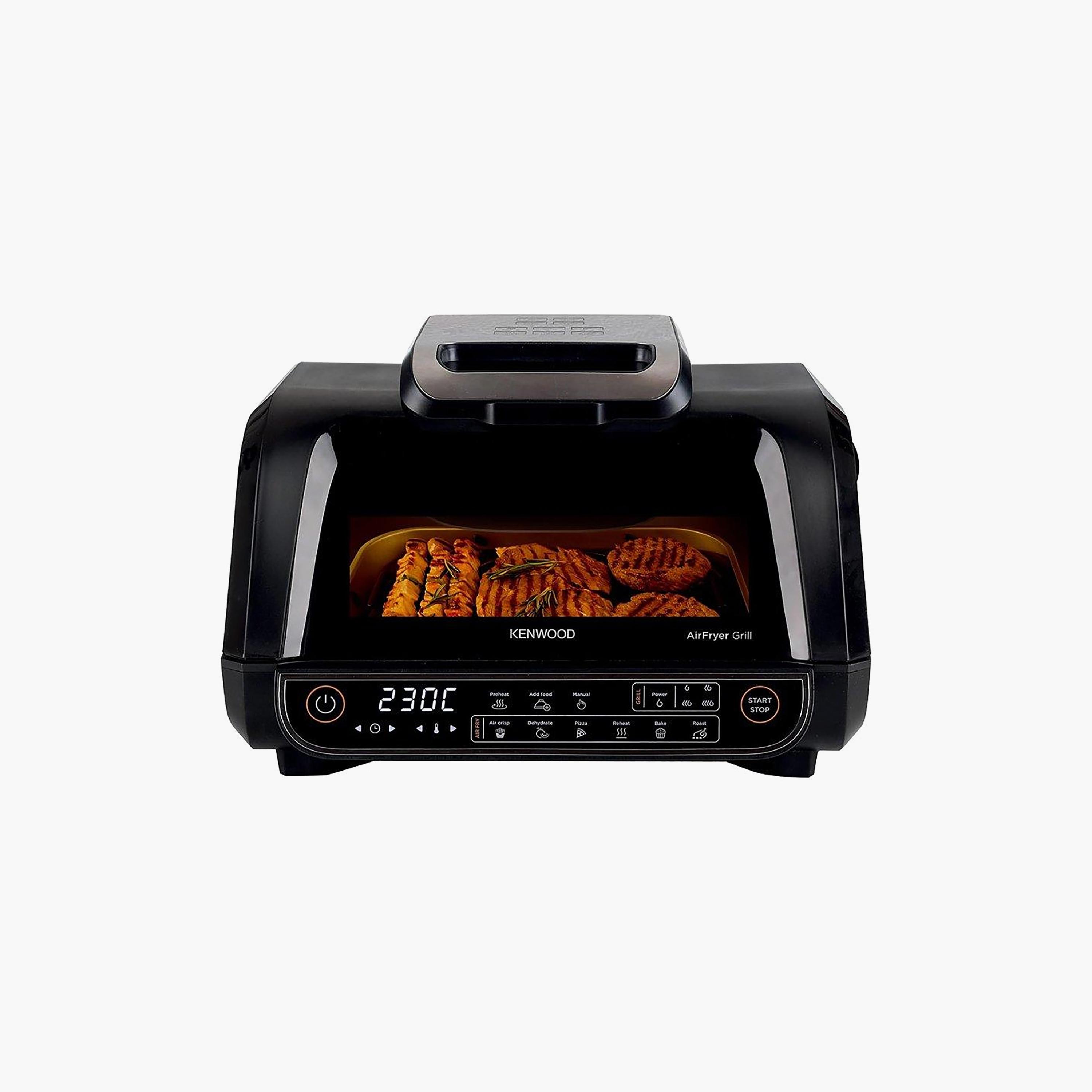Kenwood Air Fryer Grill GCC Black | GHF40.000BK-household-appliances-kitchenappliances-airfryers-image-1