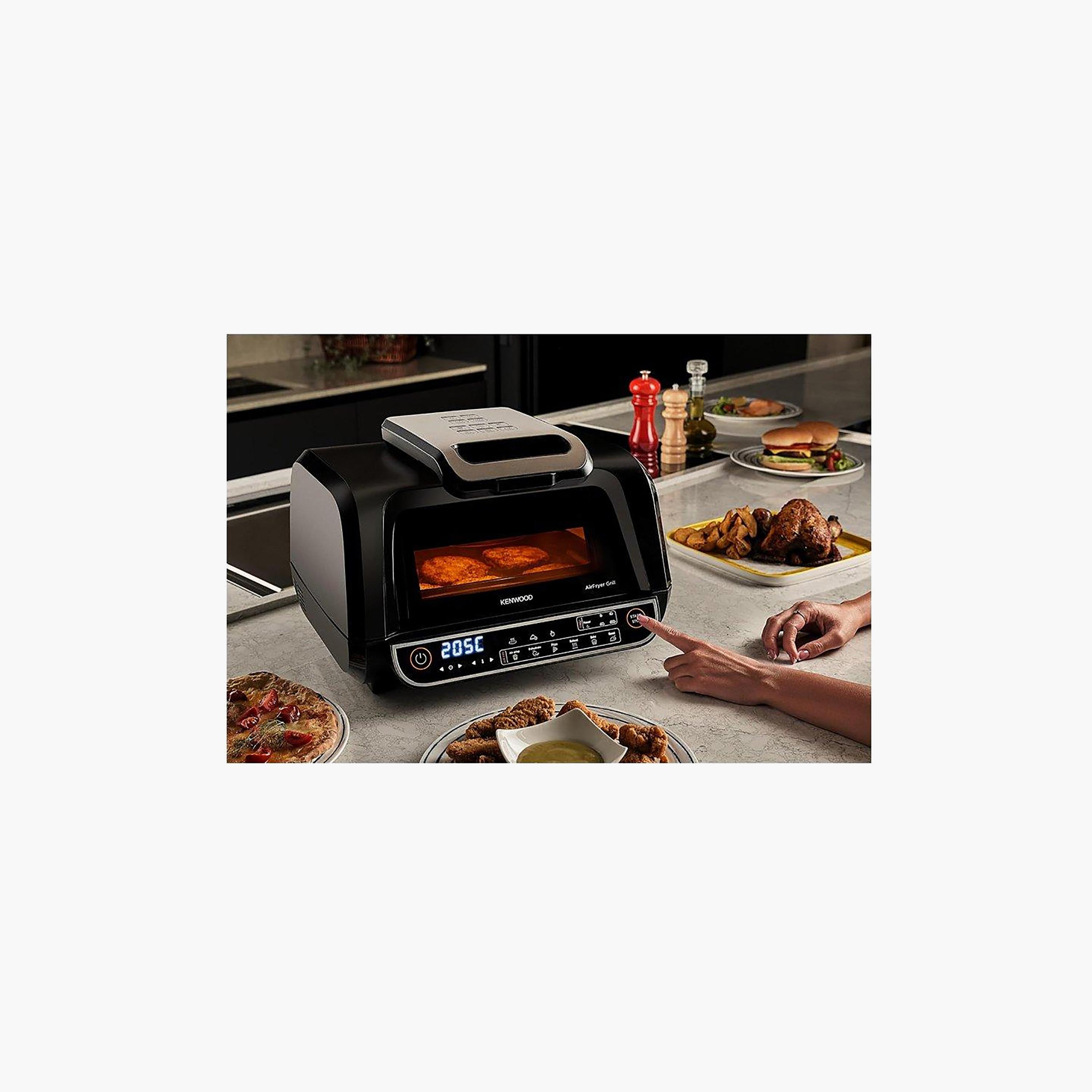 Kenwood Air Fryer Grill GCC Black | GHF40.000BK-household-appliances-kitchenappliances-airfryers-image-3