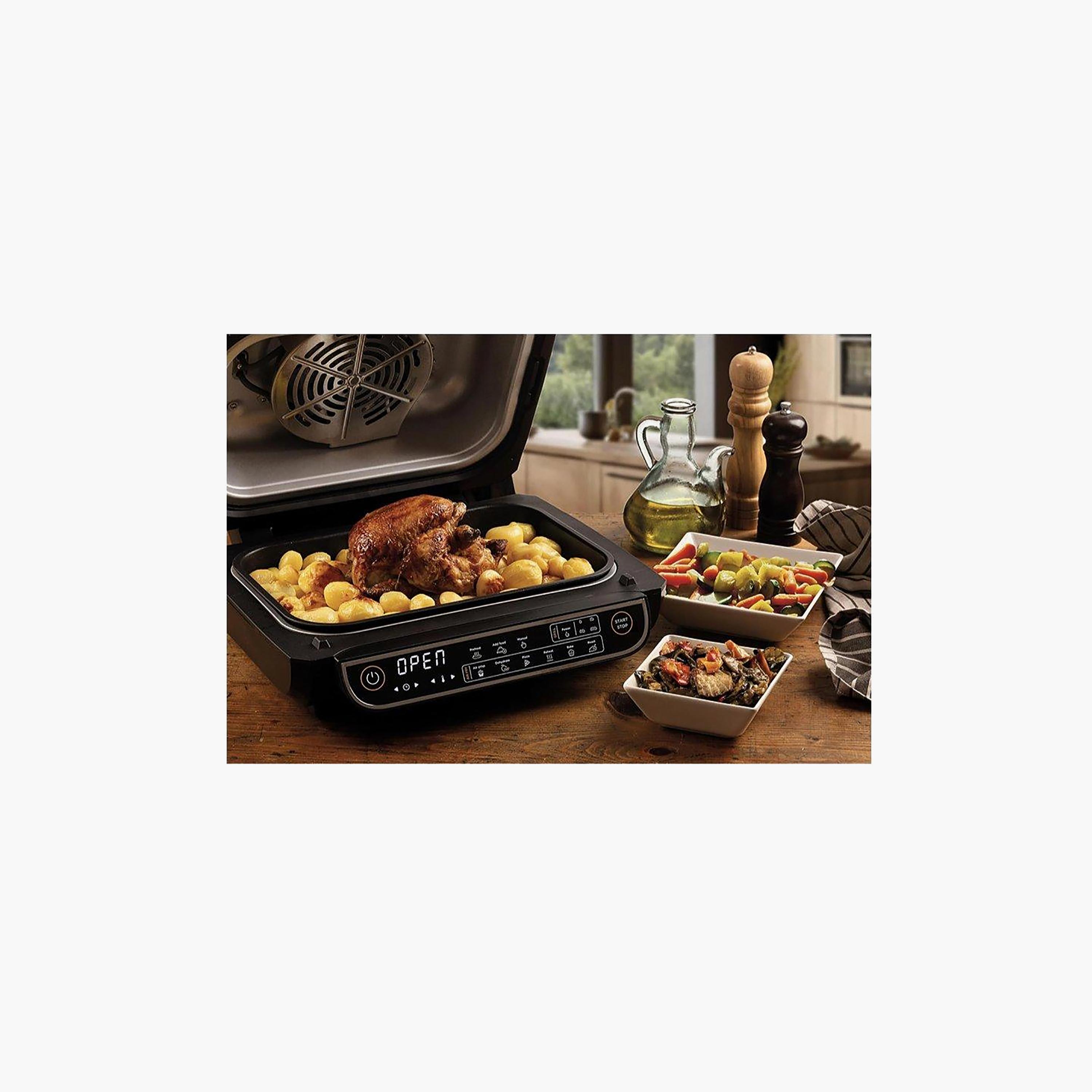 Kenwood Air Fryer Grill GCC Black | GHF40.000BK-household-appliances-kitchenappliances-airfryers-image-4