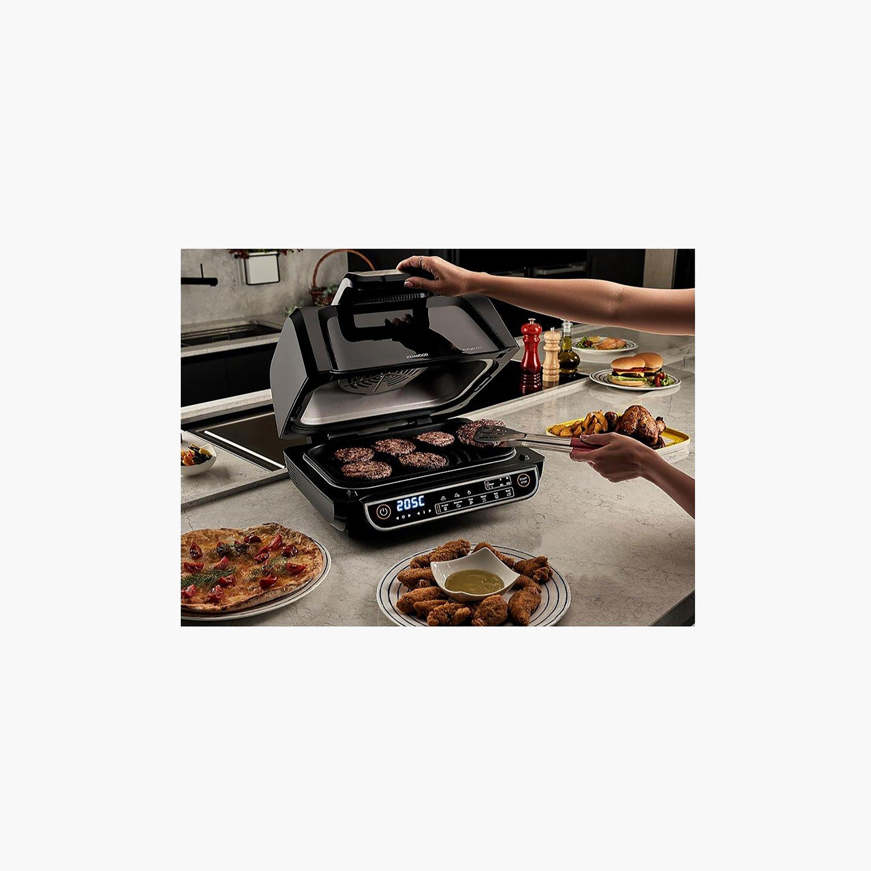 Kenwood Air Fryer Grill GCC Black | GHF40.000BK-household-appliances-kitchenappliances-airfryers-image-5