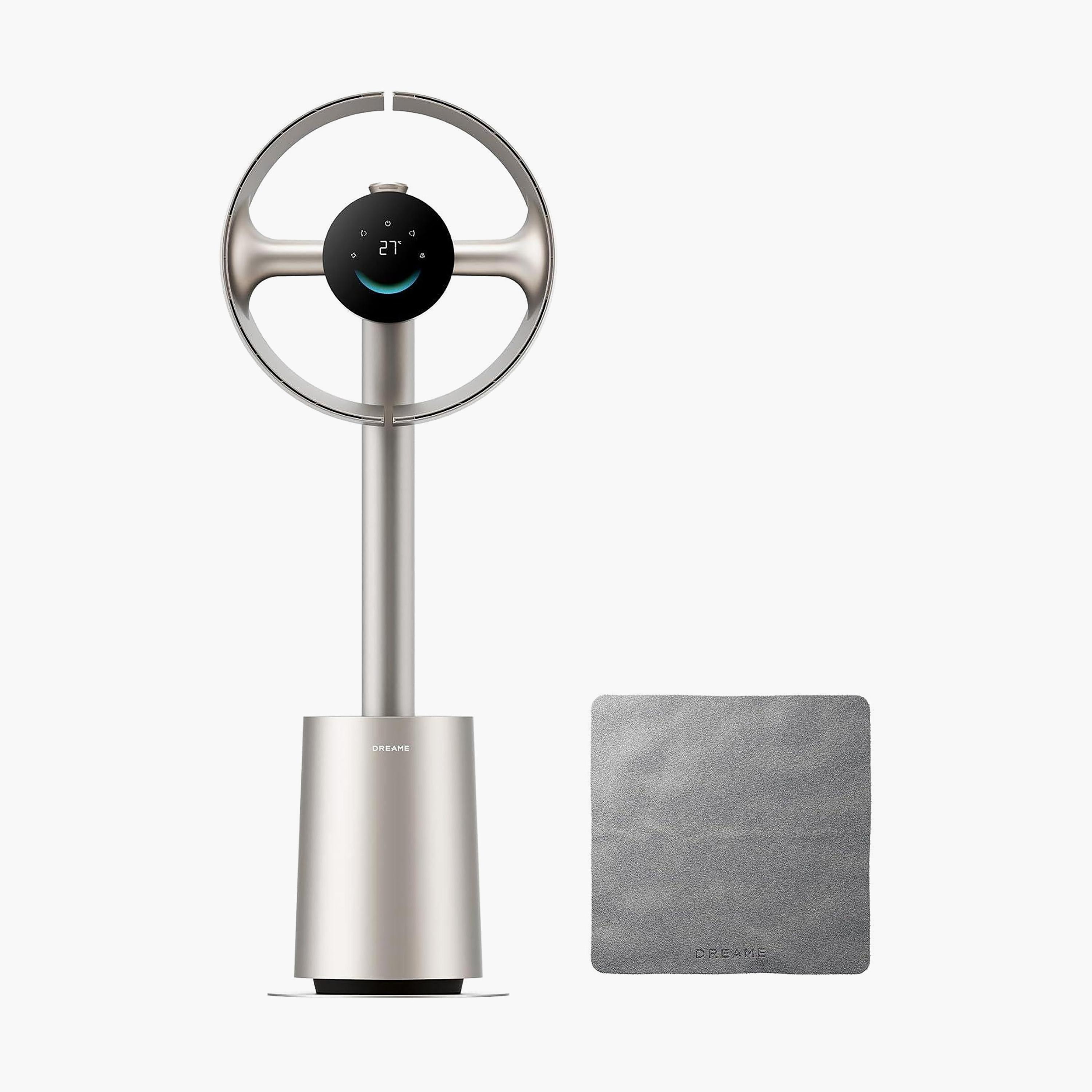 DREAME Multi Directional Bladeless Smart Fan Air Purifier Titanium Gold | CVF22A-GOLD-PROMO_EMAX_AE_ADIB_240926-image-1