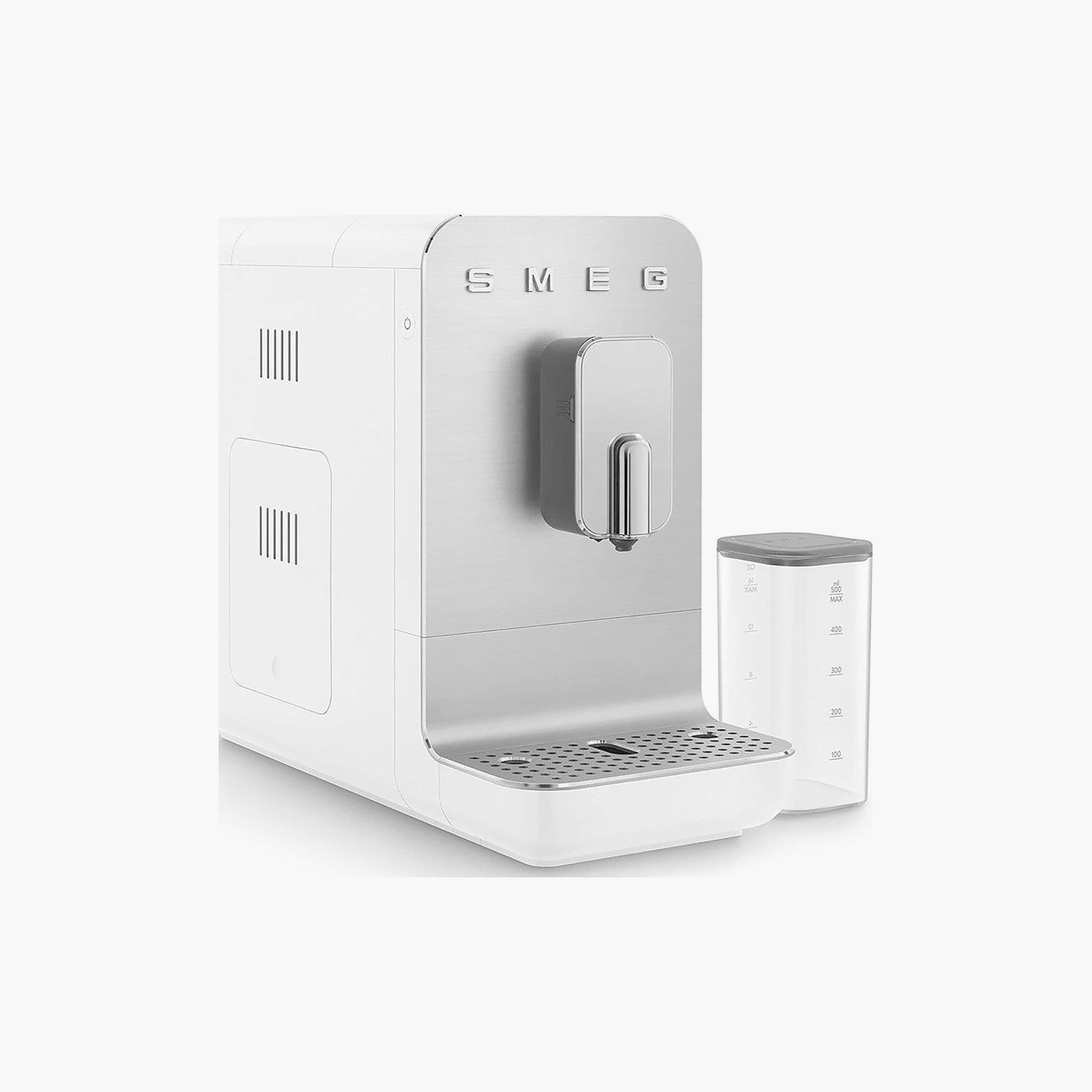 ماكينة تحضير القهوة خماسينيات القرن الماضي نظام حليب مدمج أبيض مطفي من سميج-household-appliances-kitchenappliances-coffeemachines-image-2