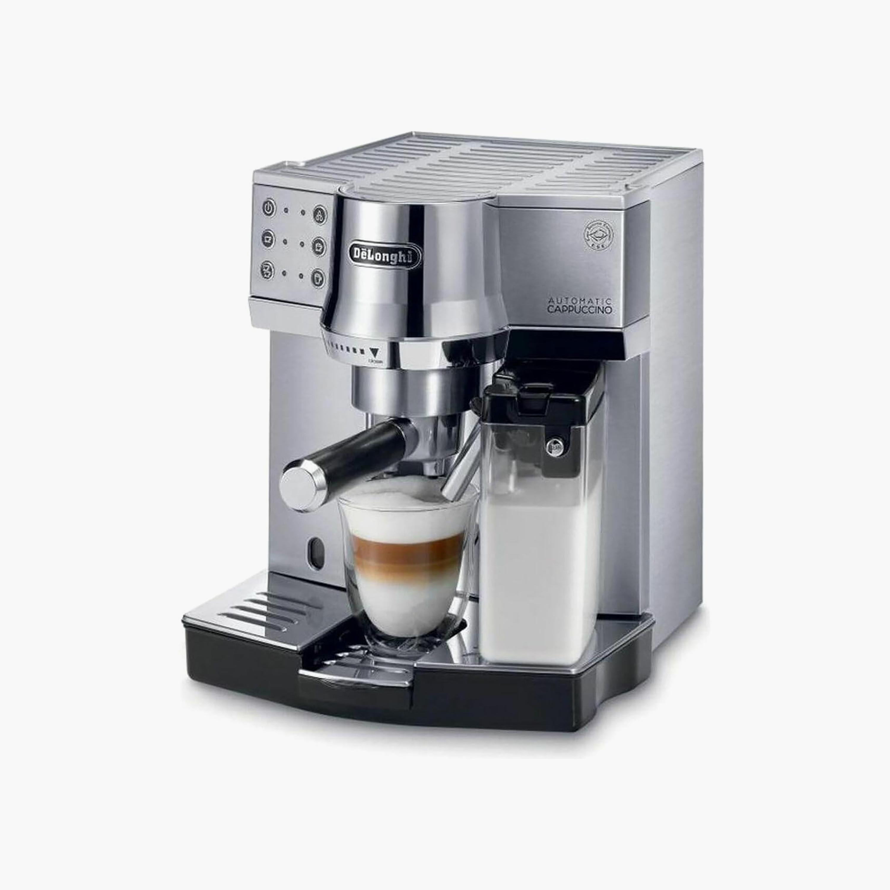 Delonghi Coffee Machine DL Metal Pump Espresso Cappuccino Silver | EC850.M-PROMO_EMAX_AE_ADIB_240926-image-1