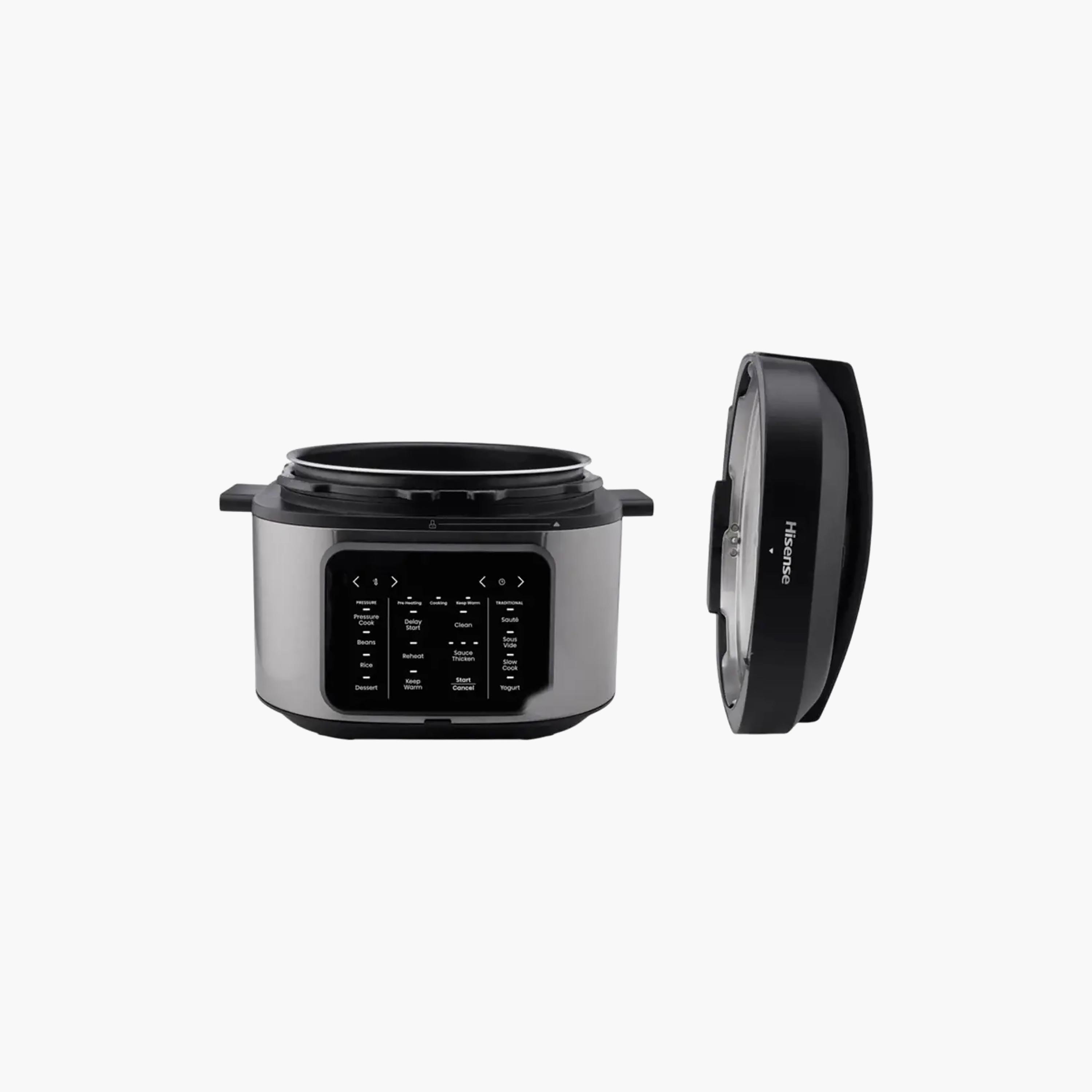 HISENSE Multi Cooker 6L Silver Finish | HMC6SBK-PROMO_EMAX_AE_ADIB_240926-image-3