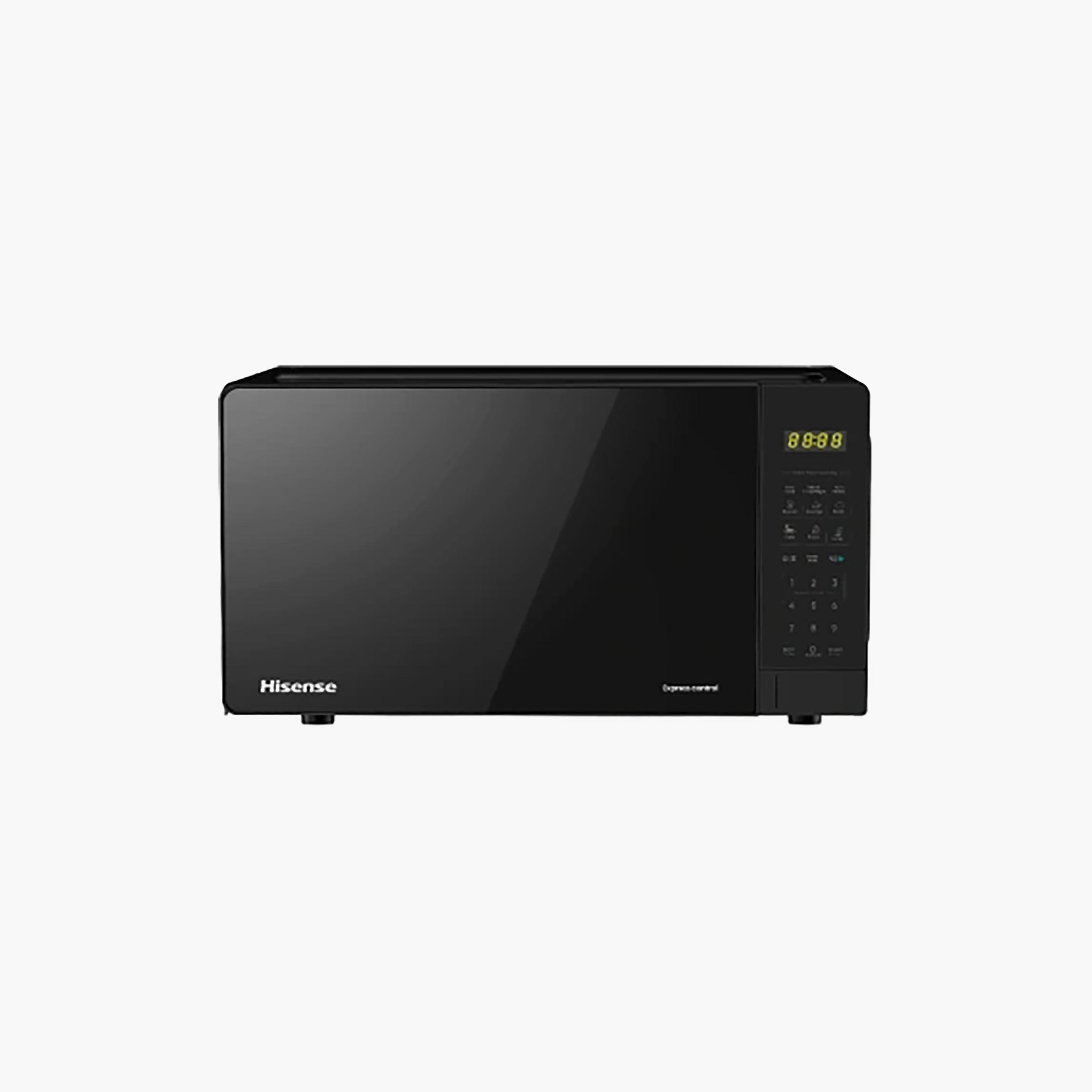 HISENSE Microwave 20L 700W 10 Levels Black Finish | H20MOBS15-household-appliances-kitchenappliances-microwavesandovens-image-1