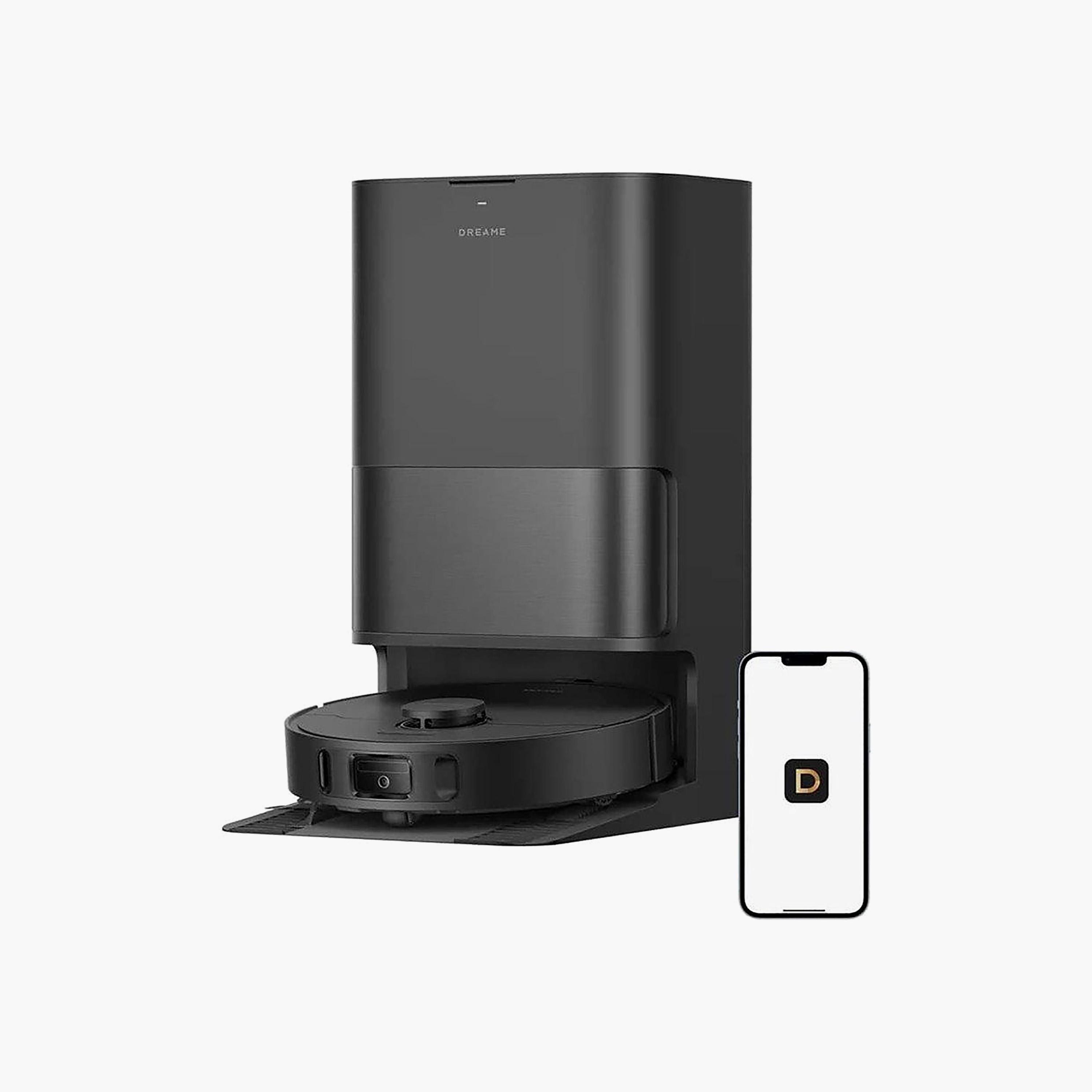 DREAME Robot Vacuum Mop 25000Pa Suction Auto-Empty 100 Days MopExtend Edge Cleaning Black | D30-PROMO_EMAX_AE_ADIB_240926-image-1