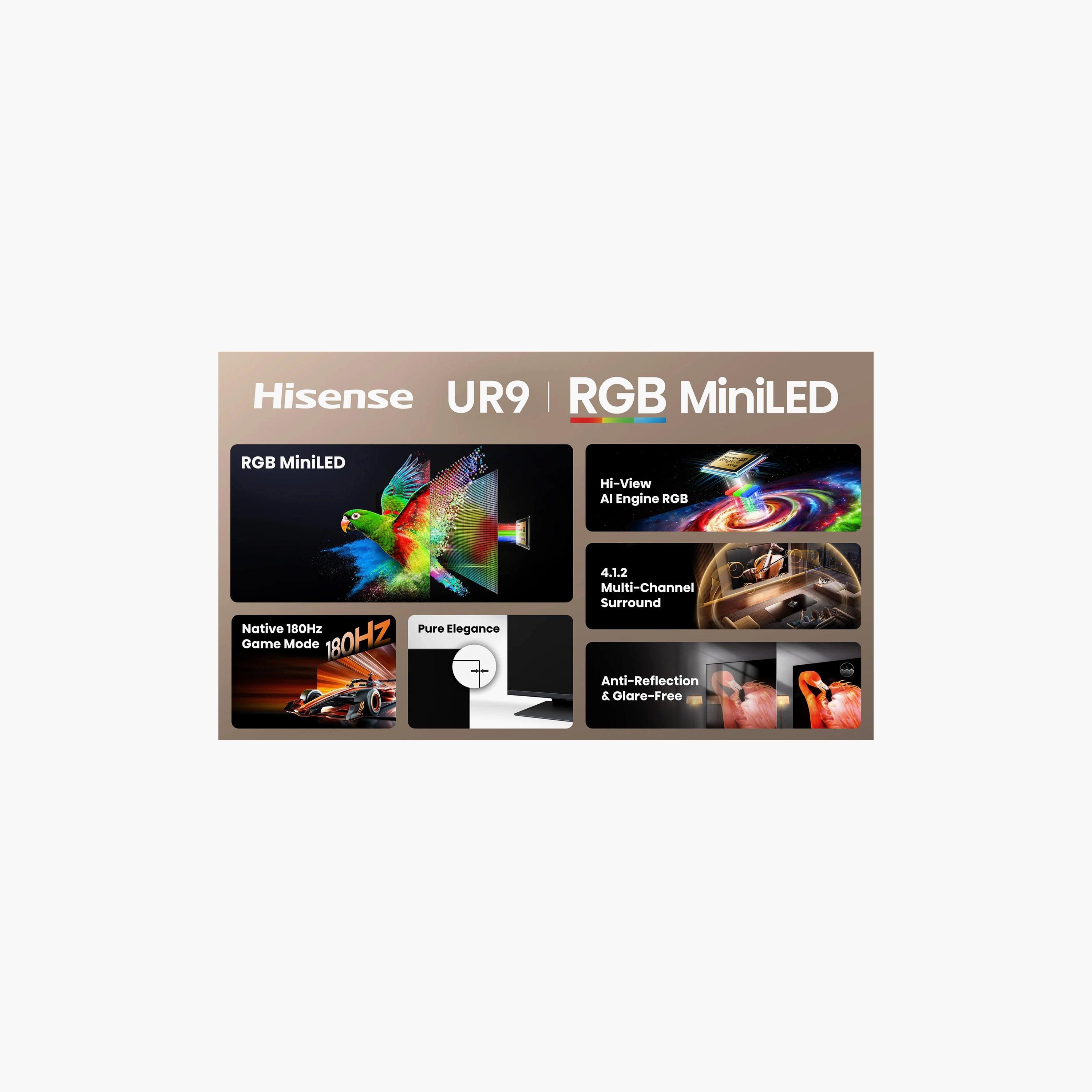 HISENSE 75 inch RGB 4K Quad Core HDR Vivid 70 Watts and above Built-in Satellite Receiver 75UR9S-PROMO_EMAX_AE_ADIB_240926-image-6