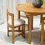 طقم طاولة سفرة 4 مقاعد بسطح خشبي جاك - وود كلتشر-furniture-diningroom-diningsets-image-3