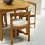 طقم طاولة سفرة 4 مقاعد بسطح خشبي جاك - وود كلتشر-furniture-diningroom-diningsets-image-2
