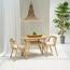 طقم طاولة سفرة مقعدين بسطح خشبي دانييل - وود كلتشر-furniture-diningroom-diningsets-image-5