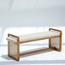Wood Culture Luca Fabric Bench-furniture-sofaandseating-chaiseandbenches-image-2