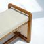 Wood Culture Luca Fabric Bench-furniture-sofaandseating-chaiseandbenches-image-3