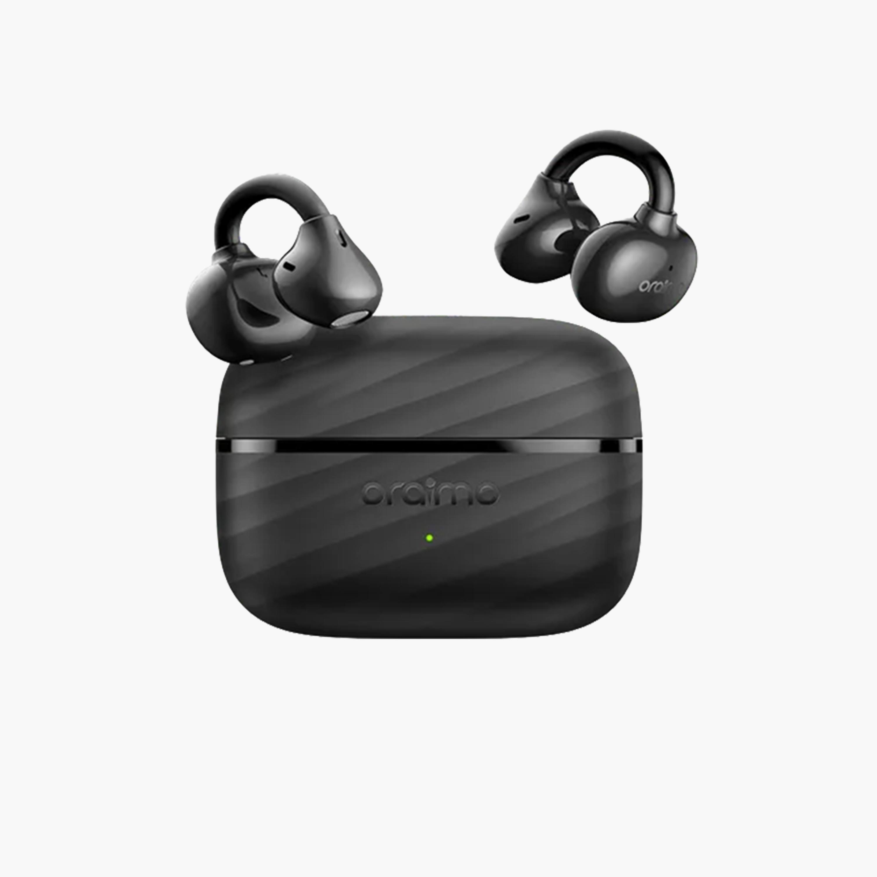 Oraimo OpenSnap Air Open-Ear Wireless Bluetooth Earbuds - Graphite Black-electronics-headphonesandearphones-image-1