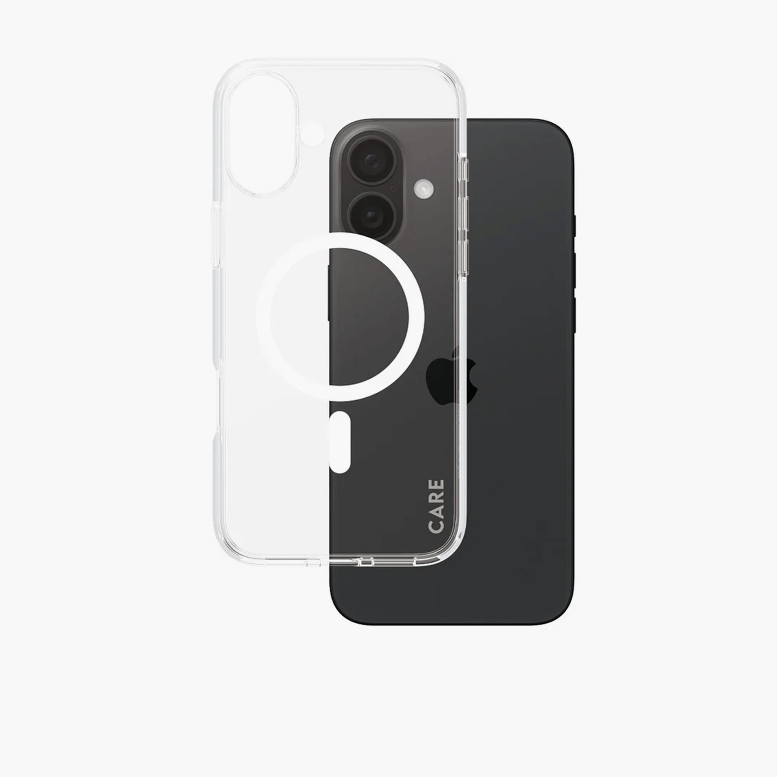Panzer Glass CARE Flagship Urban Combat Case with MagSafe for iPhone 16 Plus - Clear White-electronics-accessories-mobileaccesories-image-2
