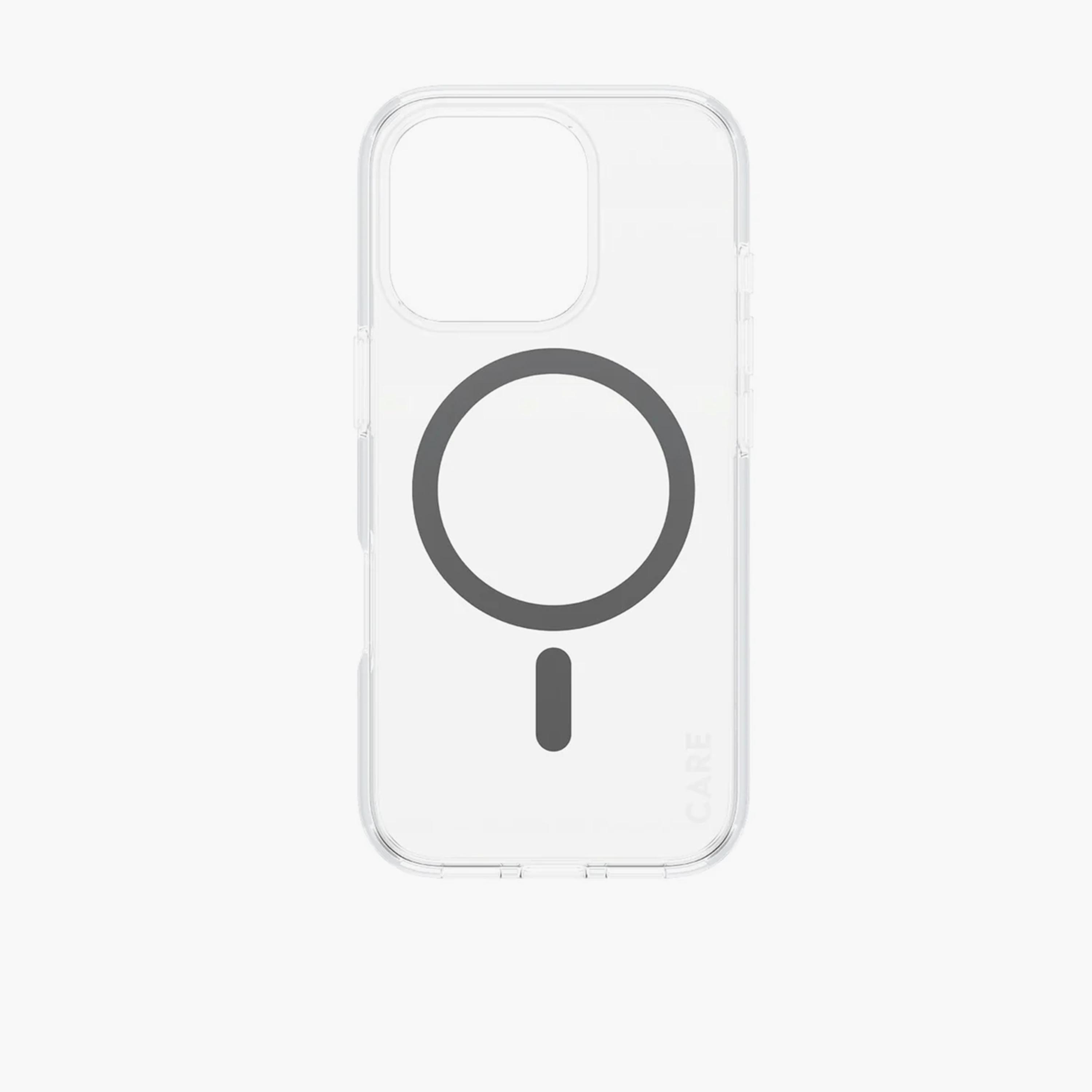 Panzer Glass CARE Flagship Urban Combat Case with MagSafe for iPhone 16 Pro - Clear Black-electronics-accessories-mobileaccesories-image-3
