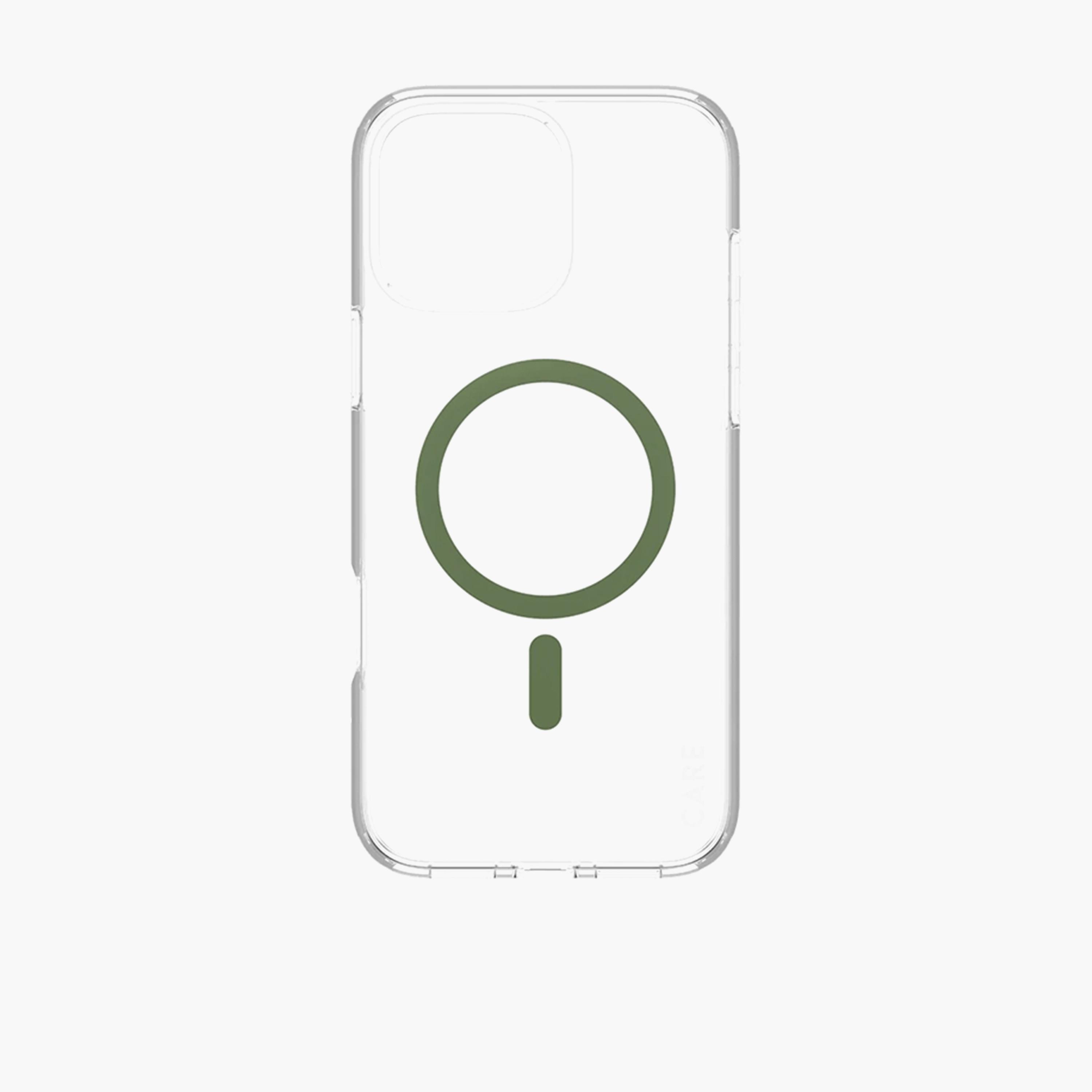 Panzer Glass CARE Flagship Case with MagSafe for iPhone 16 Pro Max - Clear Green-electronics-accessories-mobileaccesories-image-3