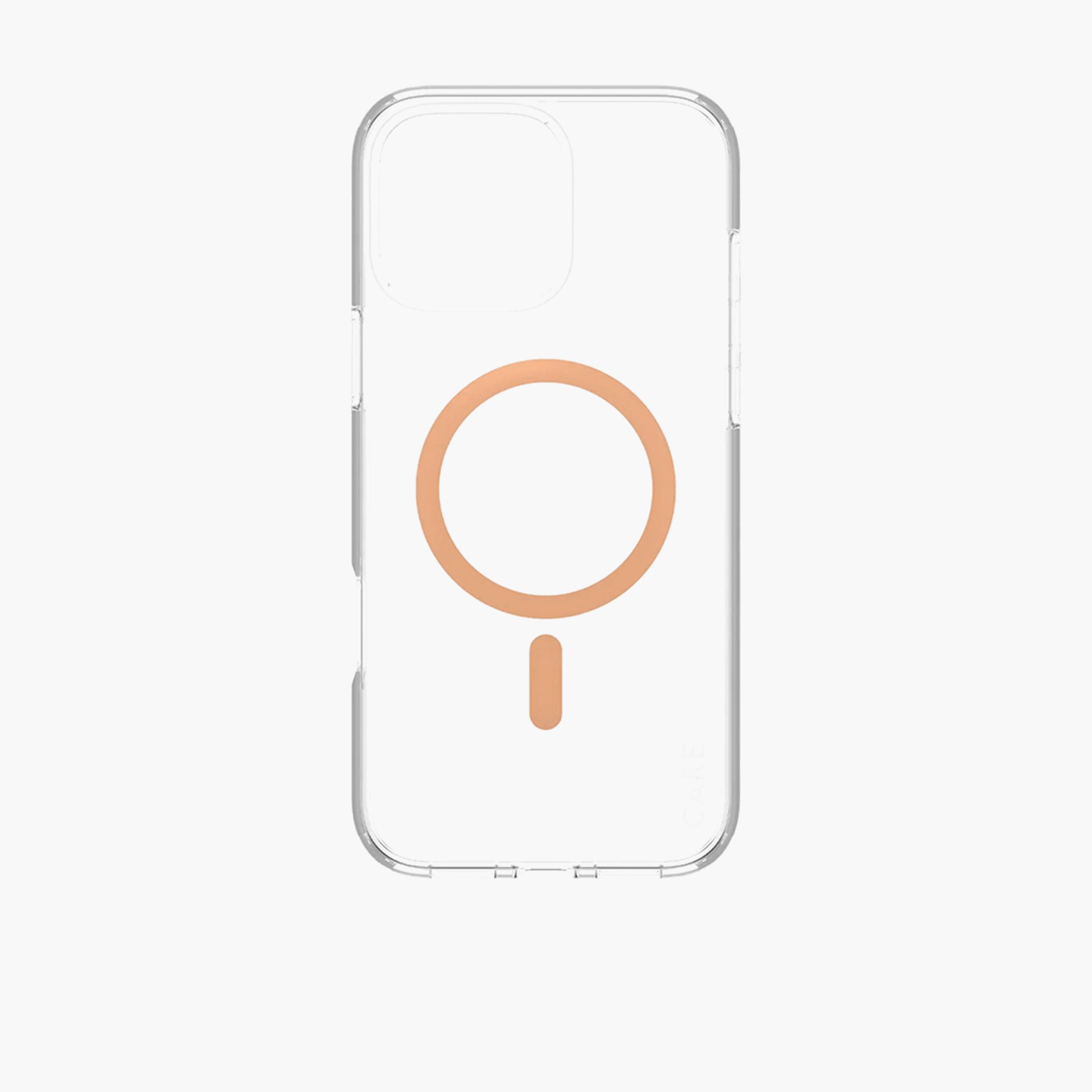 Panzer Glass CARE Flagship Case with MagSafe for iPhone 16 Pro Max - Clear Peach-electronics-accessories-mobileaccesories-image-3