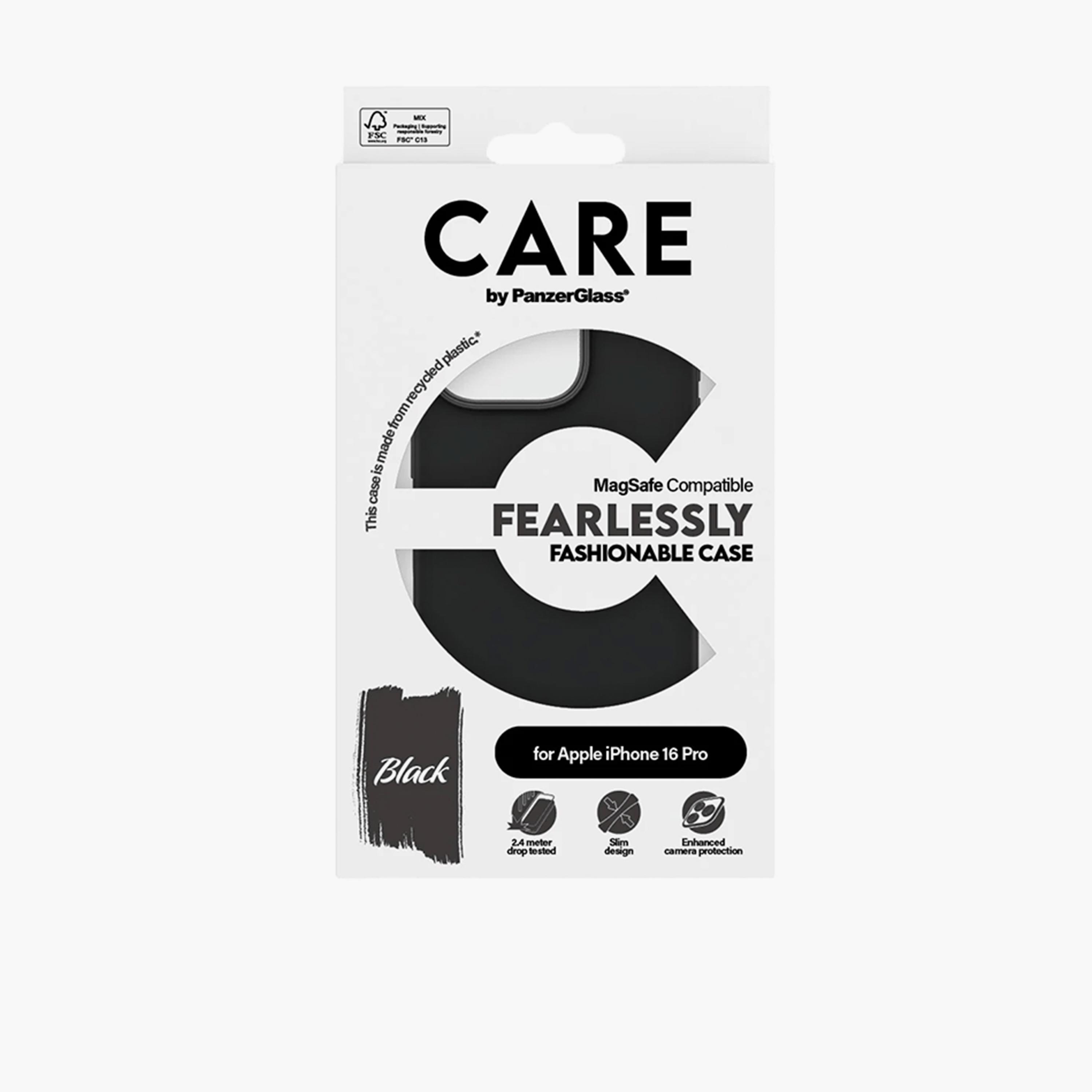 Panzer Glass CARE Fashionable Case with MagSafe for iPhone 16 Pro - Black-electronics-accessories-mobileaccesories-image-4