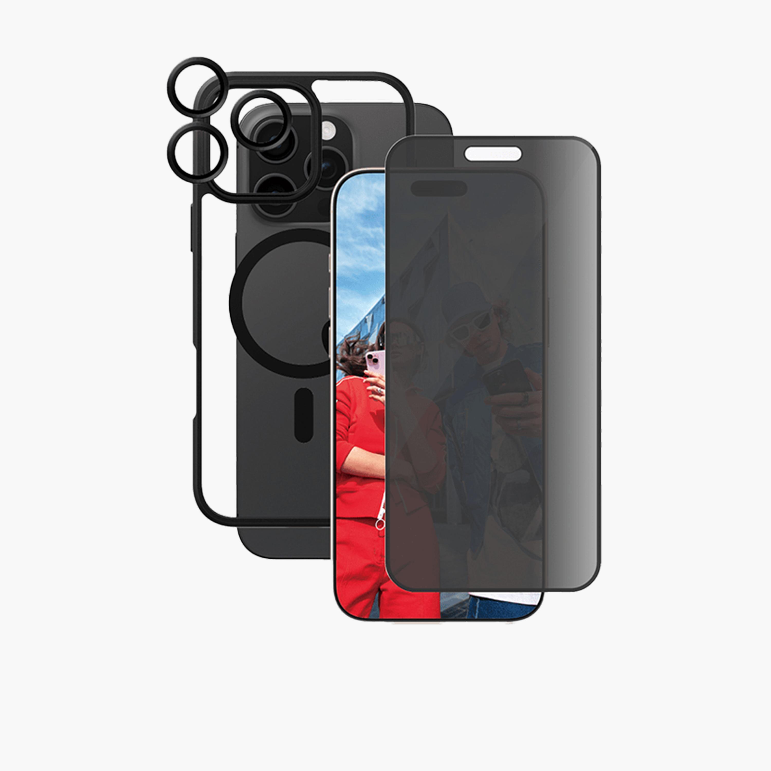 Panzer Glass CARE Flagship 3-in-1 Protection Package for iPhone 16 Pro Max - Privacy-electronics-accessories-mobileaccesories-image-2