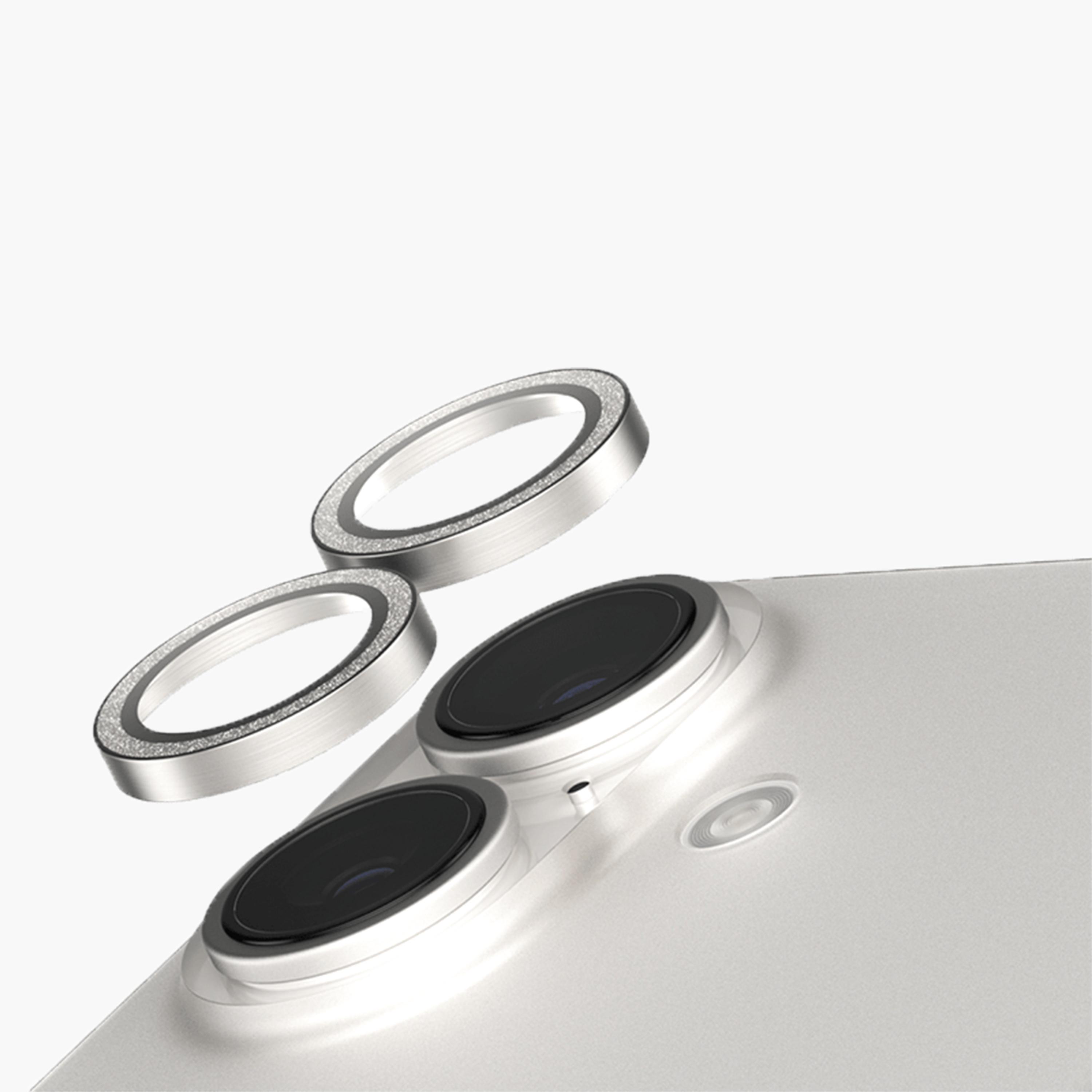 Panzer Glass SAFE Camera Lens Protector for iPhone 16/16 Plus - Silver-electronics-accessories-mobileaccesories-image-2