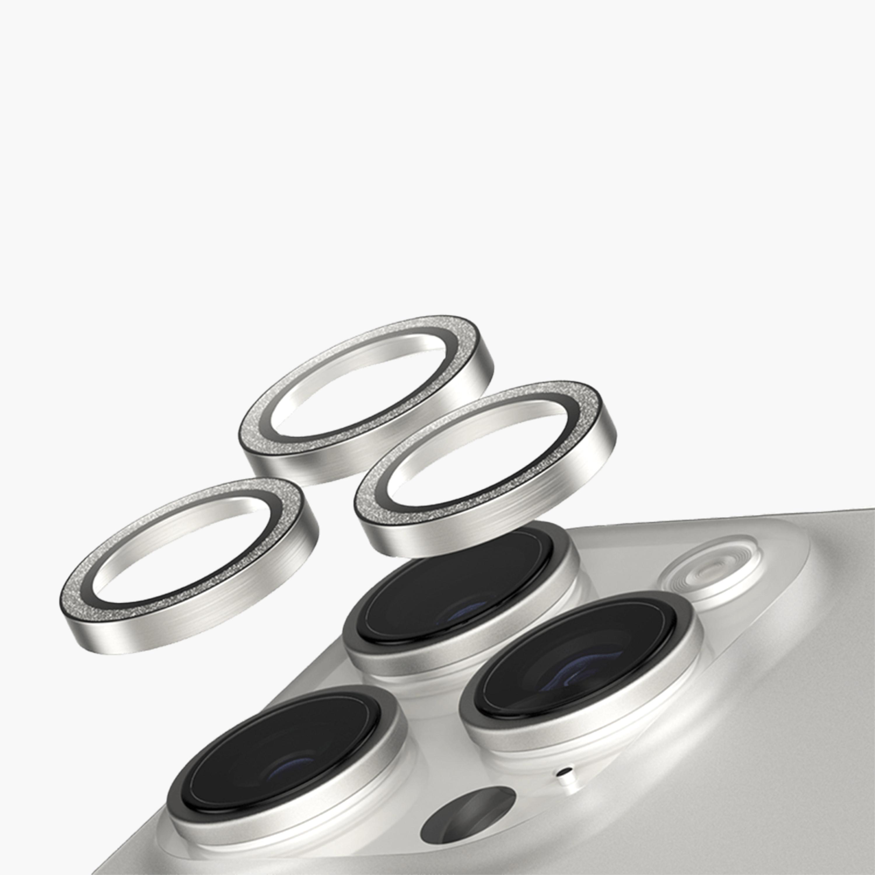 Panzer Glass SAFE Camera Lens Protector for iPhone 16 Pro/16 Pro Max - Silver-electronics-accessories-mobileaccesories-image-2