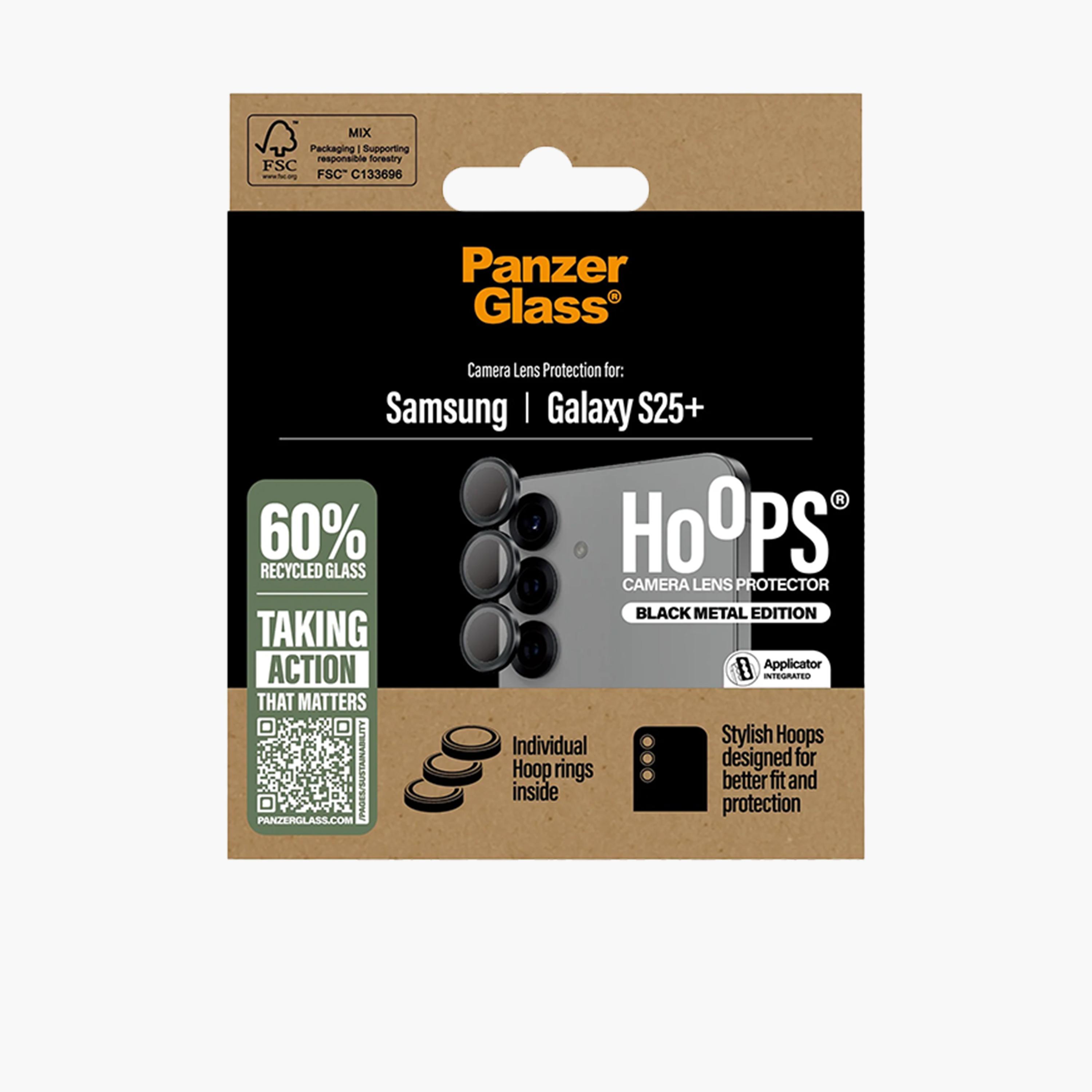 Panzer Glass Hoops Black Camera Lens Protector for Samsung Galaxy S25 Plus - Clear-electronics-accessories-mobileaccesories-image-4