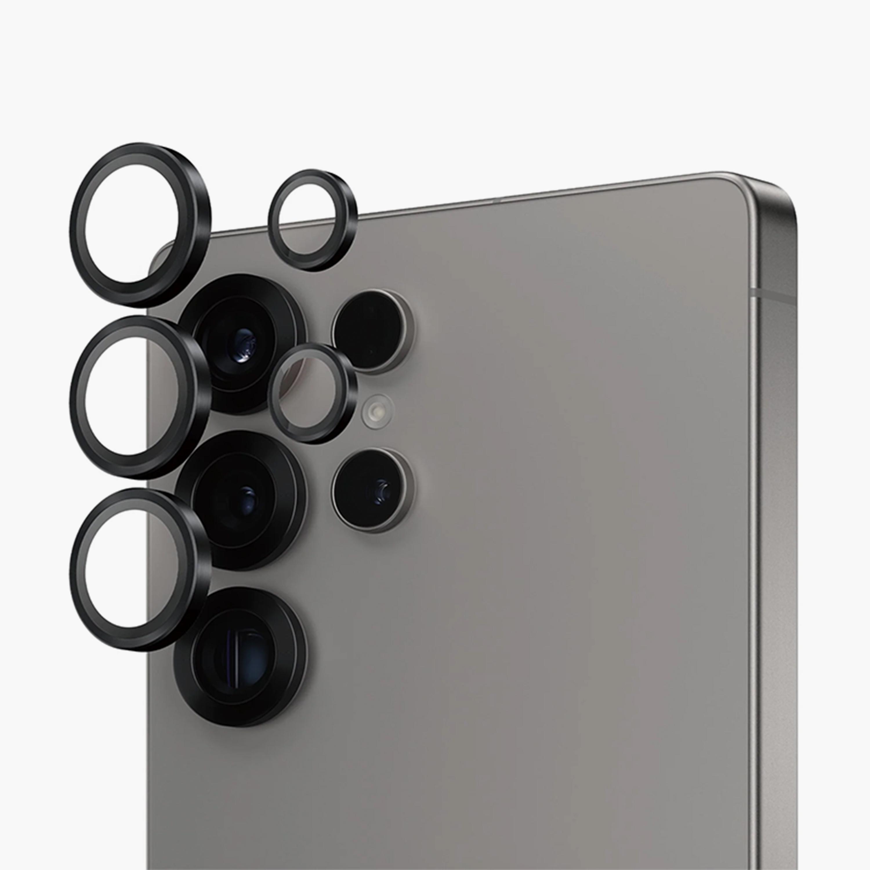 Panzer Glass Hoops Black Camera Lens Protector for Samsung Galaxy S25 Ultra - Clear-electronics-accessories-mobileaccesories-image-2