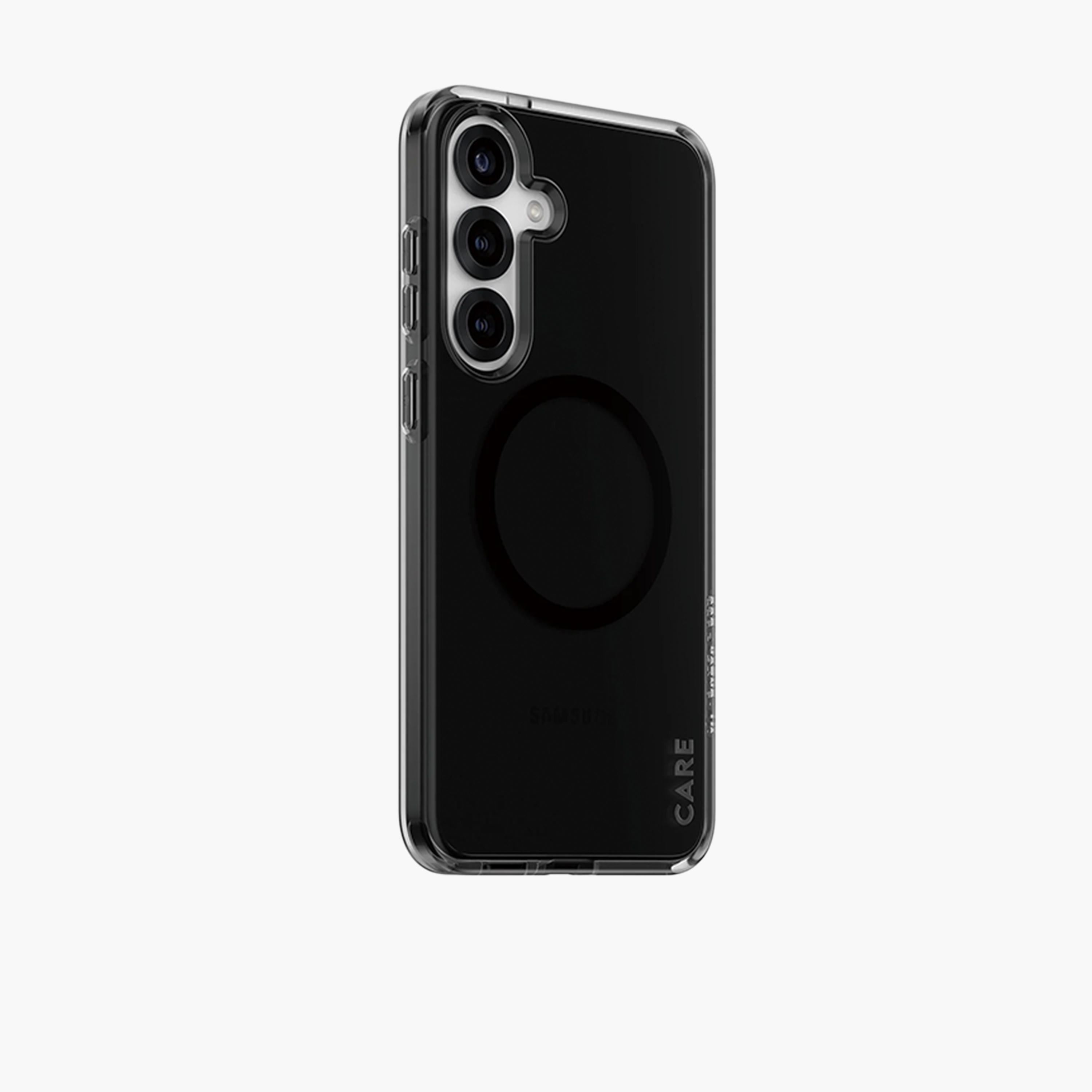 Panzer Glass CARE Flagship Qi Black Case for Samsung Galaxy S25 Plus - Smokey-electronics-accessories-mobileaccesories-image-2
