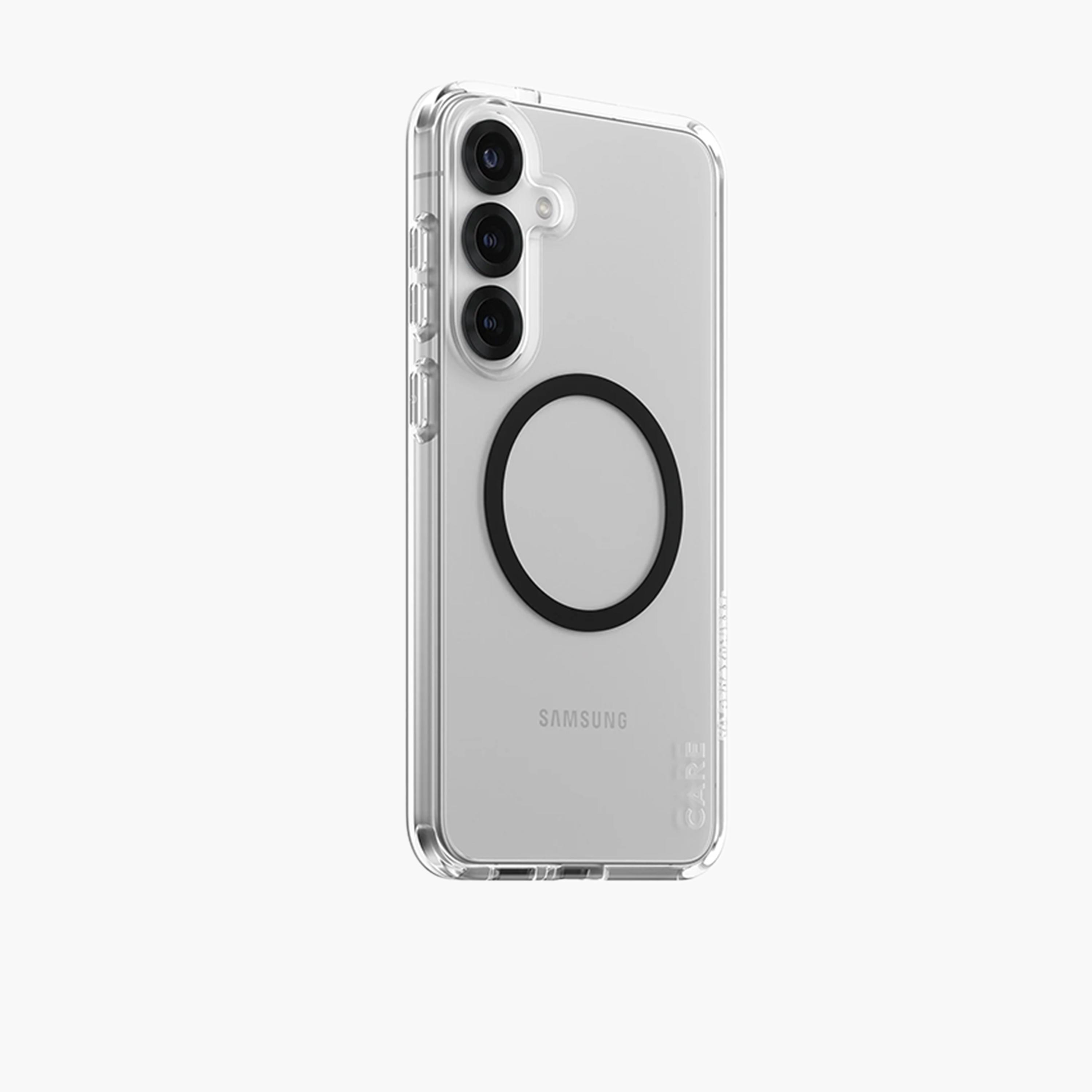 Panzer Glass CARE Flagship Qi Black Case for Samsung Galaxy S25 Plus - Clear-electronics-accessories-mobileaccesories-image-2