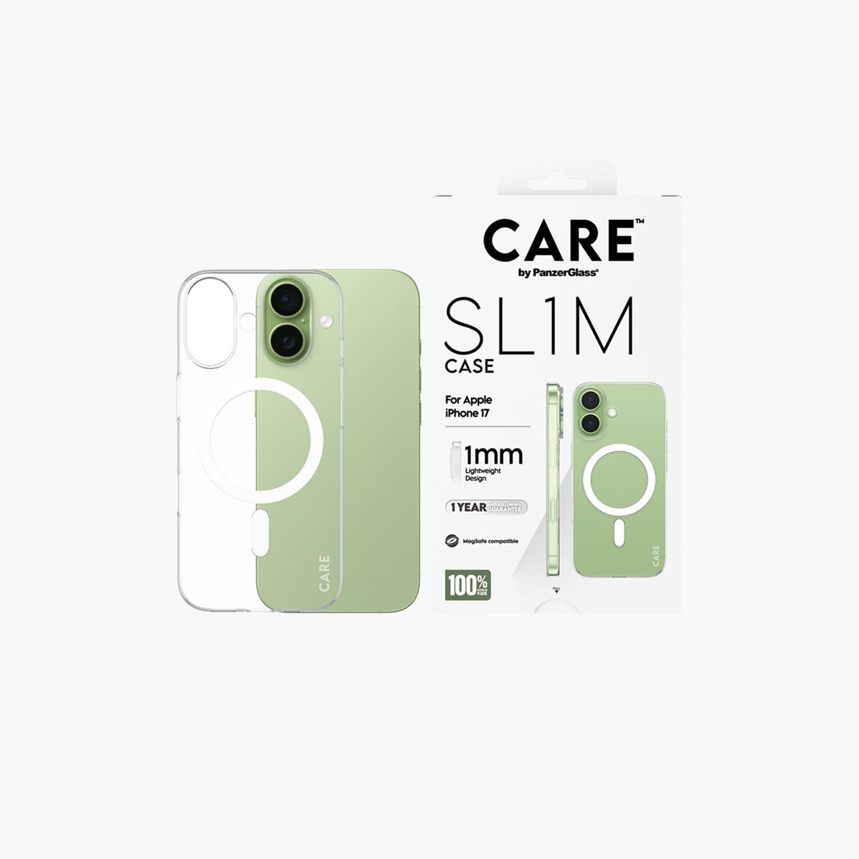 Panzer Glass CARE SL1M Case with MagSafe for iPhone 17 - Clear-electronics-accessories-mobileaccesories-image-1