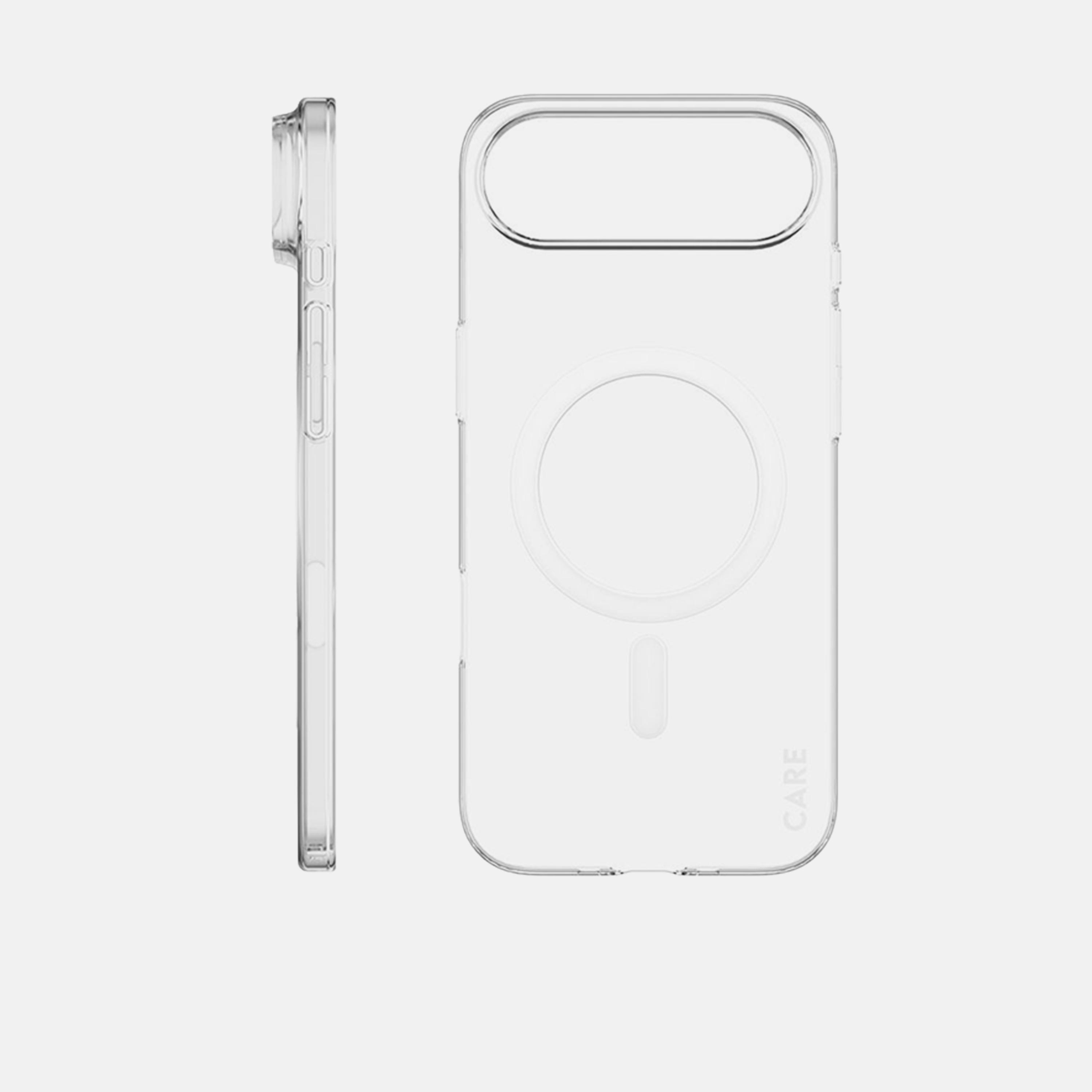 بانزر جلاس - حافظة هاتف كير SL1M دعم تقنية Magسيف لهاتف آي فون 17 Air - شفاف-electronics-accessories-mobileaccesories-image-3