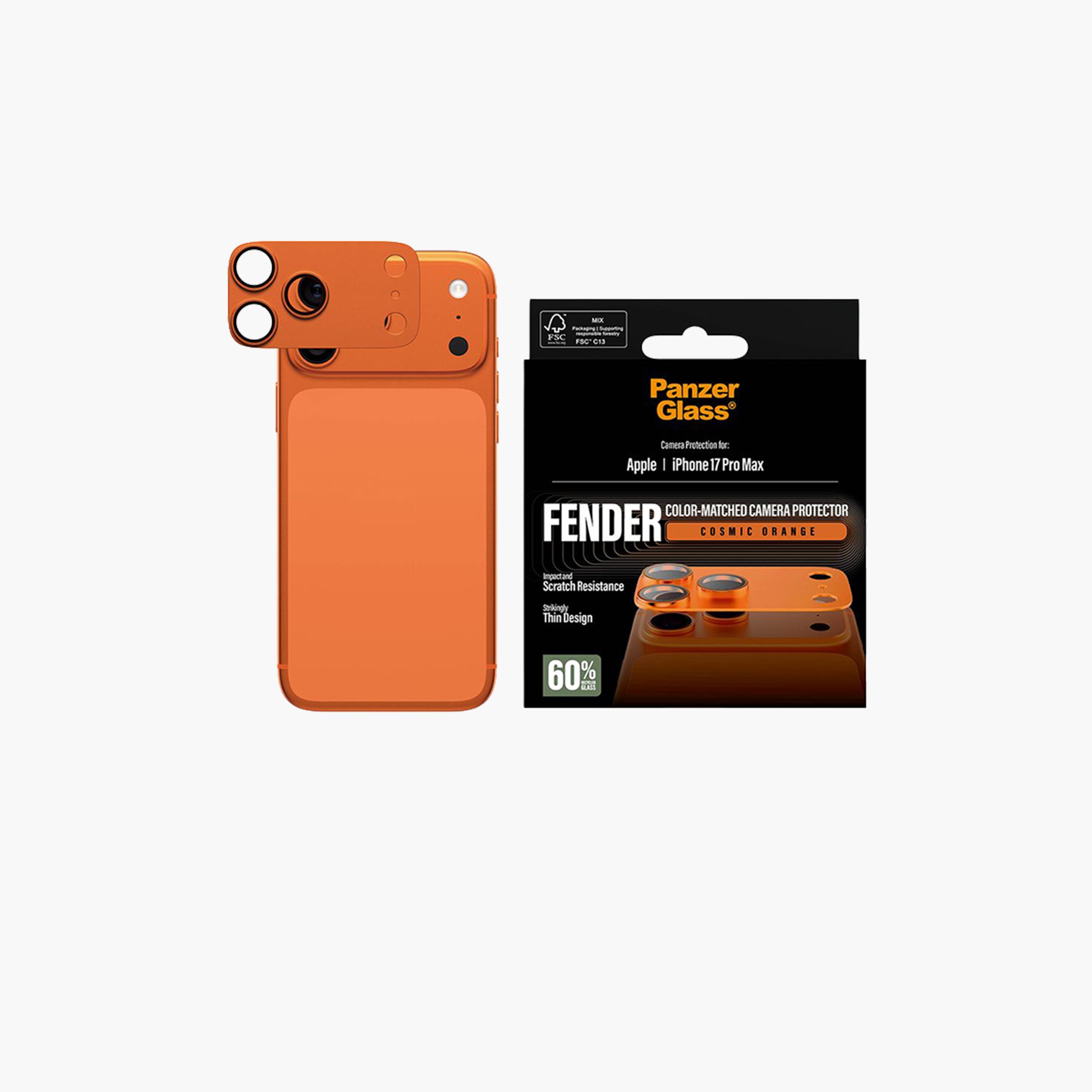Panzer Glass Fender Camera Lens Protector for iPhone 17 Pro Max - Cosmic Orange-electronics-accessories-mobileaccesories-image-1