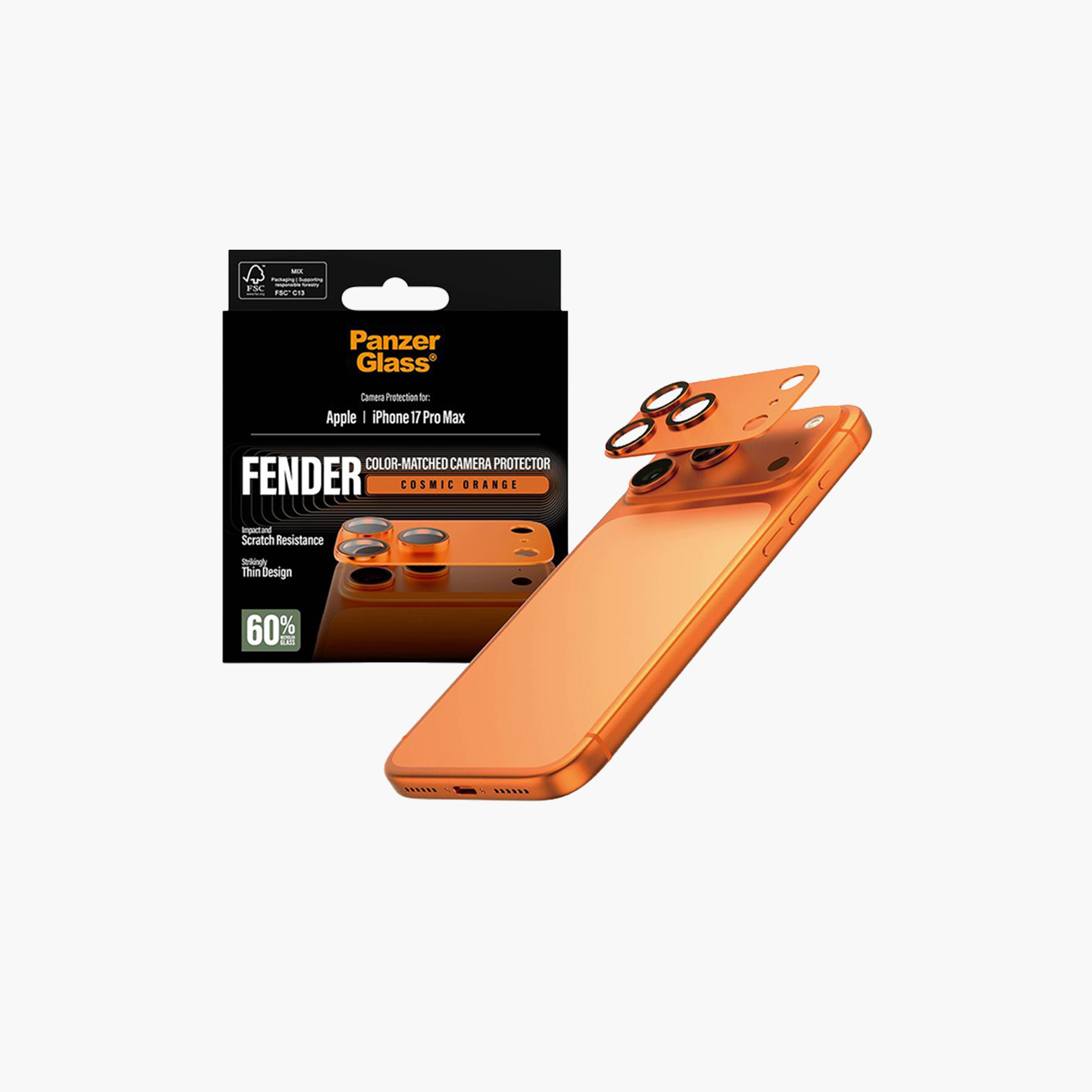 Panzer Glass Fender Camera Lens Protector for iPhone 17 Pro Max - Cosmic Orange-electronics-accessories-mobileaccesories-image-2