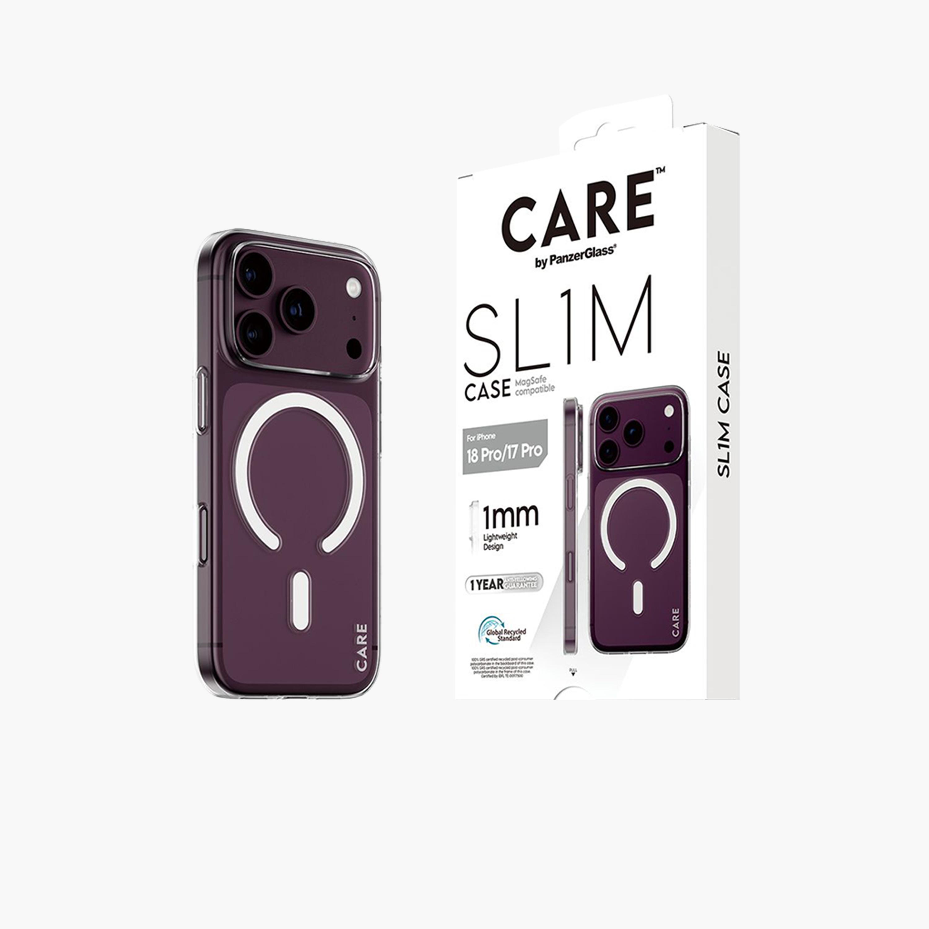 Panzer Glass CARE SL1M Case with MagSafe for iPhone 18 Pro - Clear-electronics-accessories-mobileaccesories-image-3