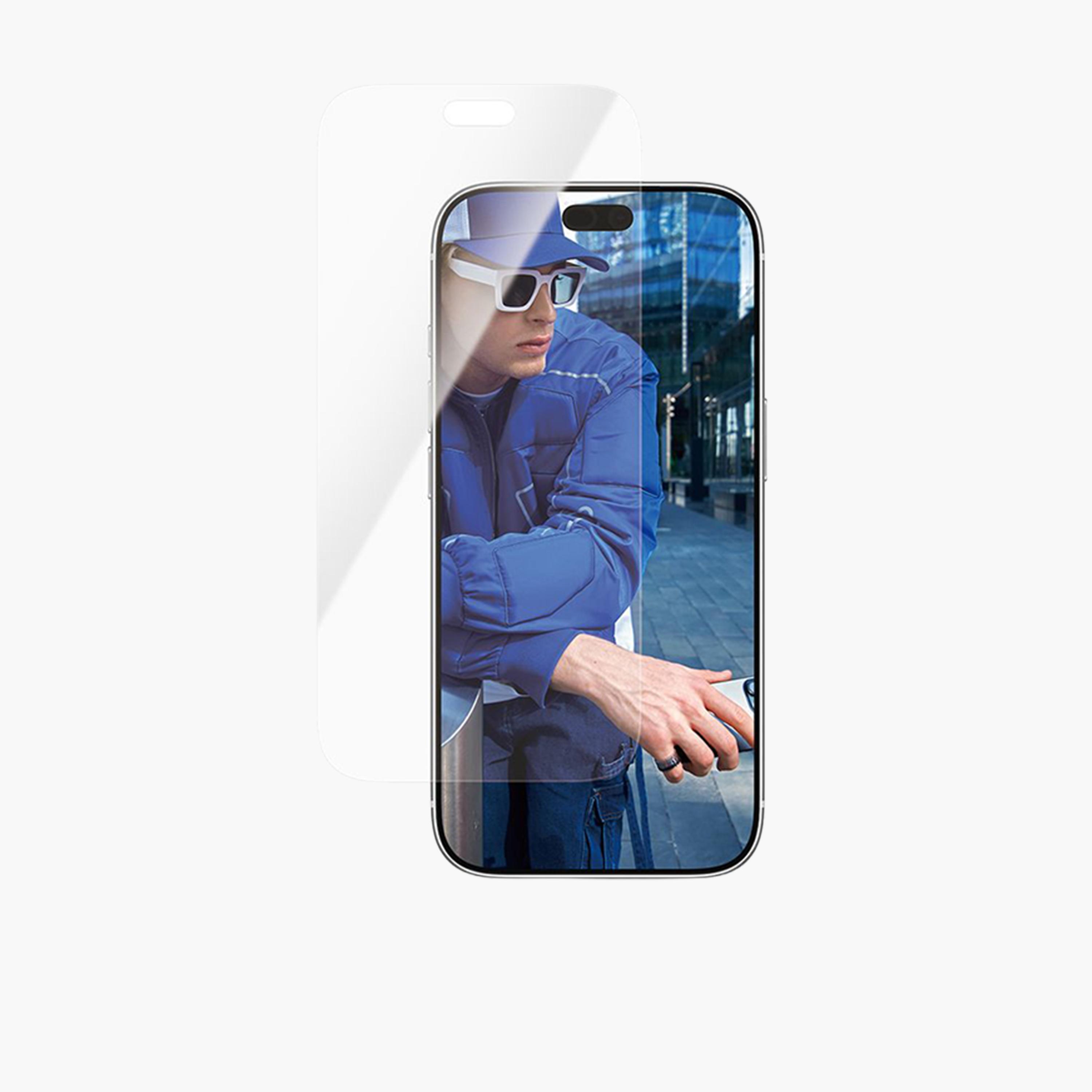بانزر جلاس - واقي شاشة كلاسيكي لهاتف آيفون 18 برو - شفاف-electronics-accessories-mobileaccesories-image-4