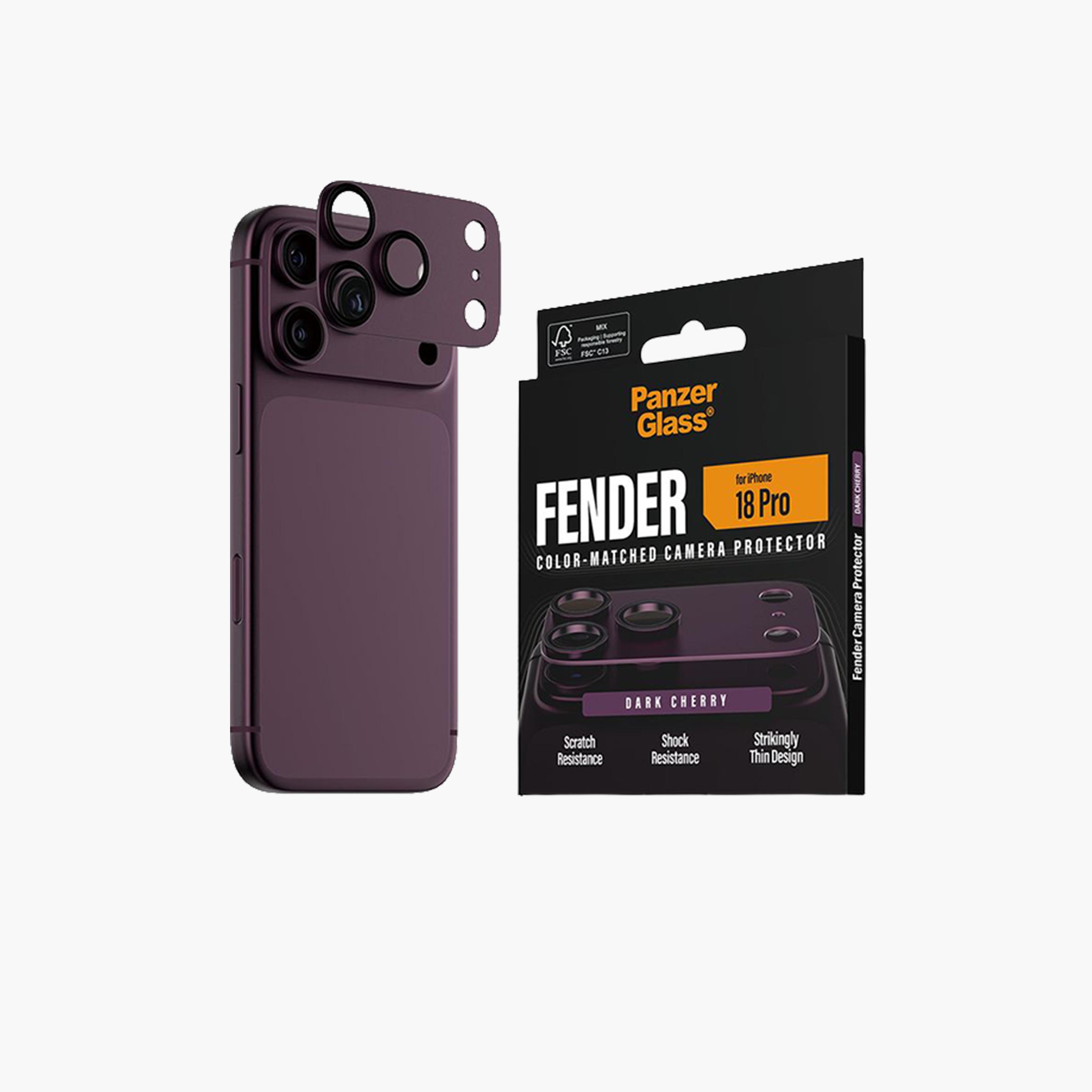 Panzer Glass Fender Camera Lens Protector for iPhone 18 Pro - Dark Cherry-electronics-accessories-mobileaccesories-image-2