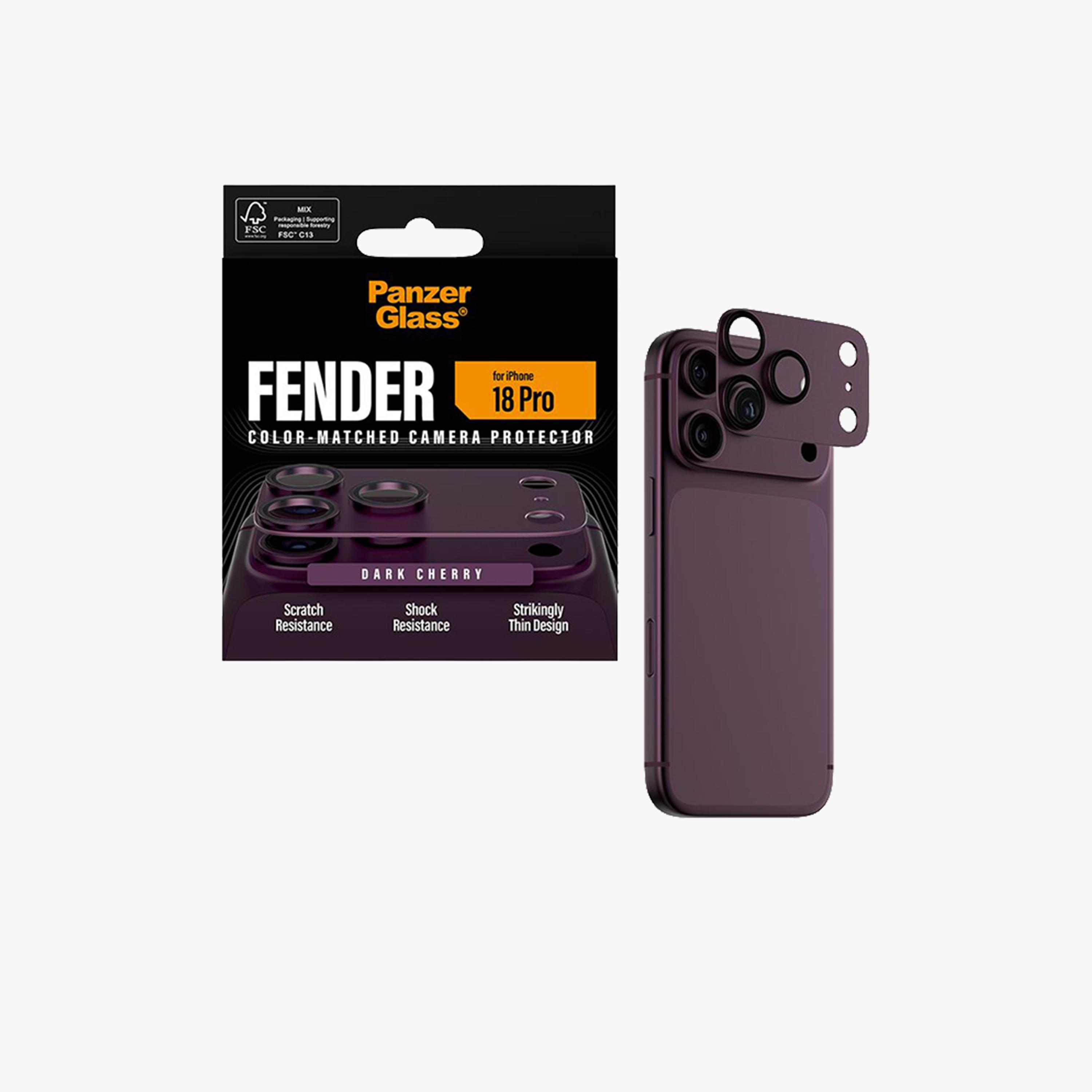 Panzer Glass Fender Camera Lens Protector for iPhone 18 Pro - Dark Cherry-electronics-accessories-mobileaccesories-image-3